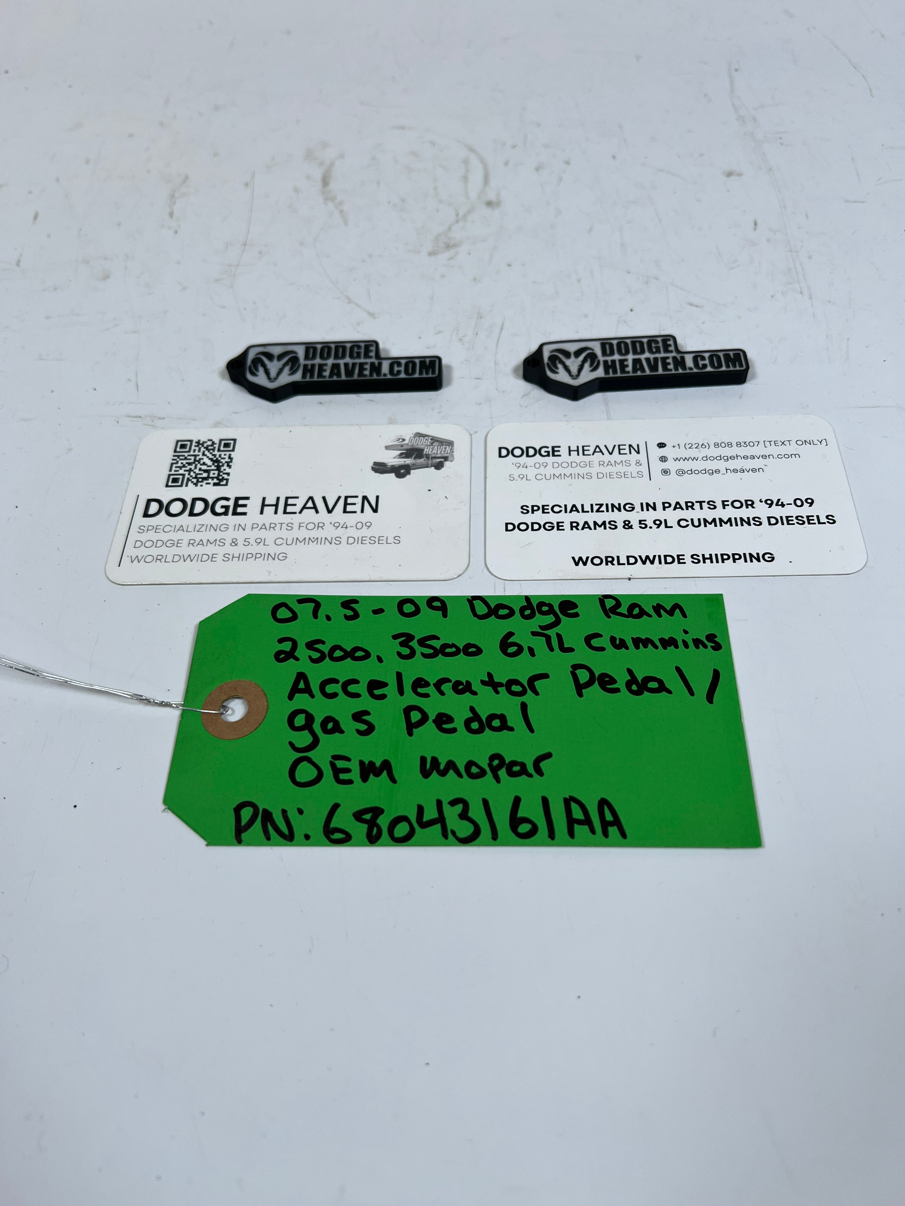 2007.5-2009 Dodge Ram 6.7L Cummins Accelerator / Gas Pedal