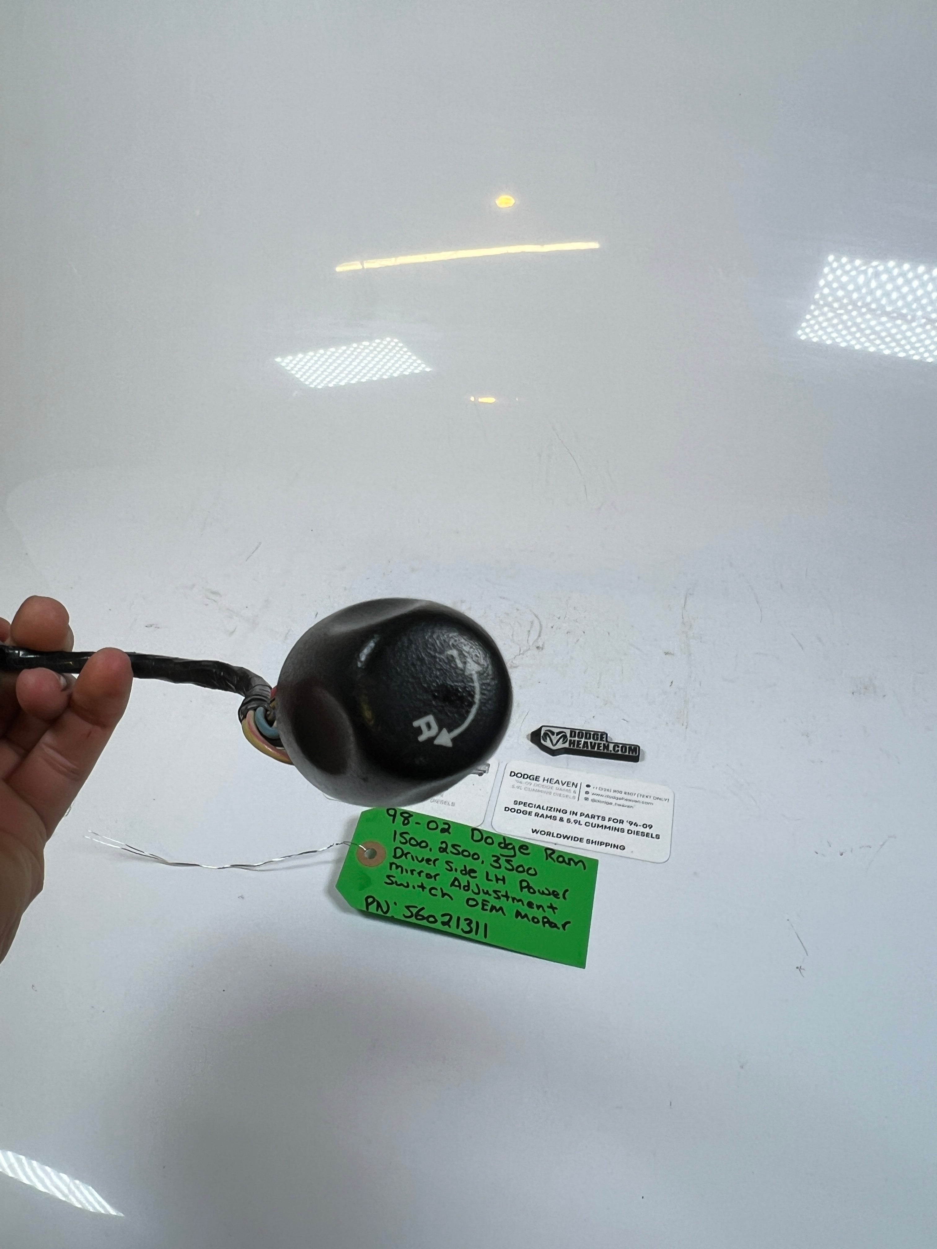 1998-2002 Dodge Ram 1500 2500 3500 Power Mirror Switch