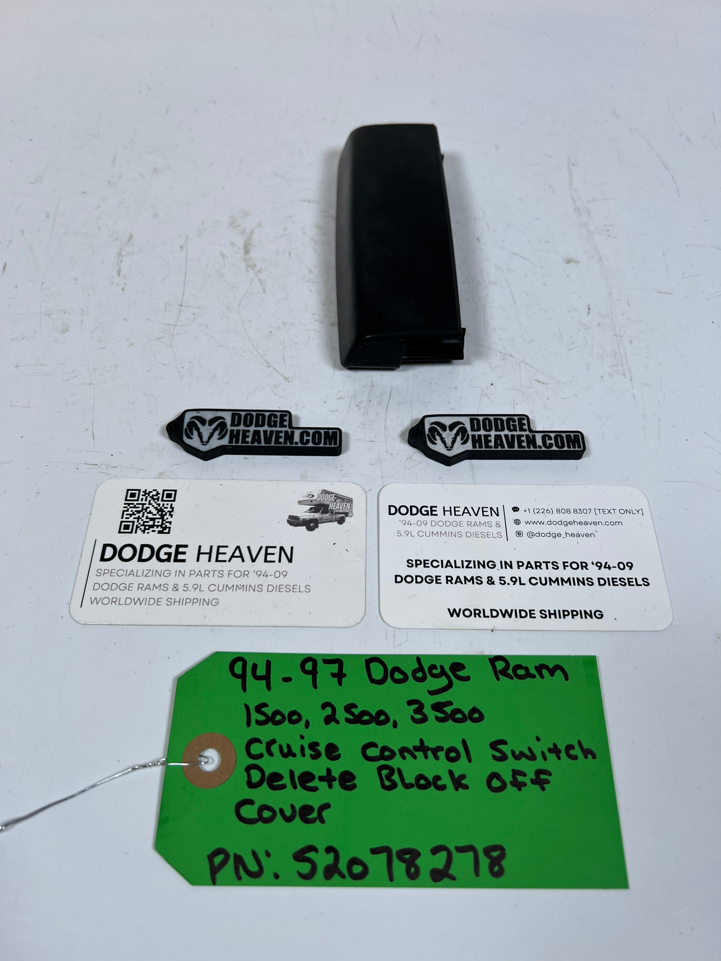 1994-1997 Dodge Ram 1500-3500 Cruise Control Switch Cover