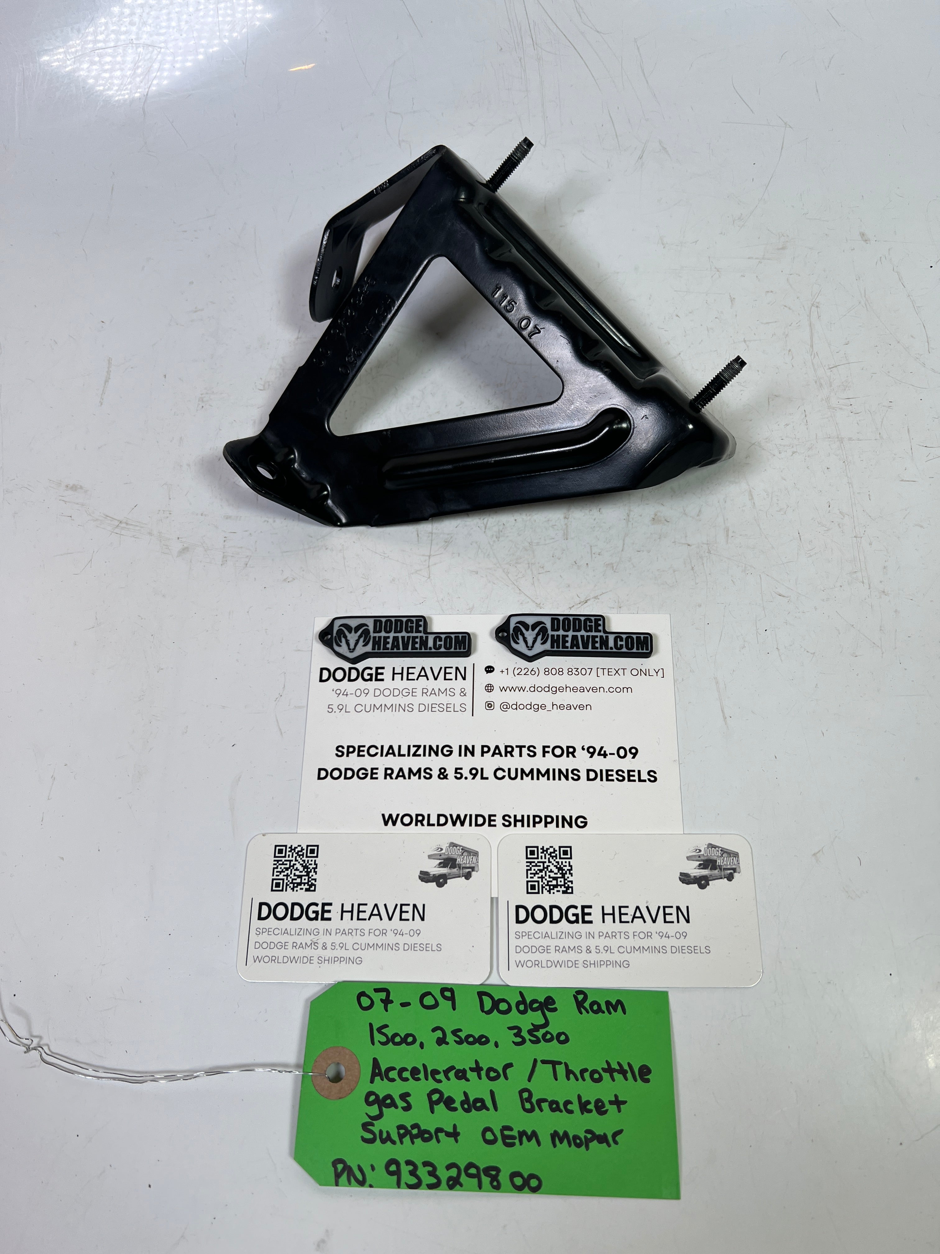 2007-2009 Dodge Ram 1500-3500 Accelerator / Gas Pedal Bracket