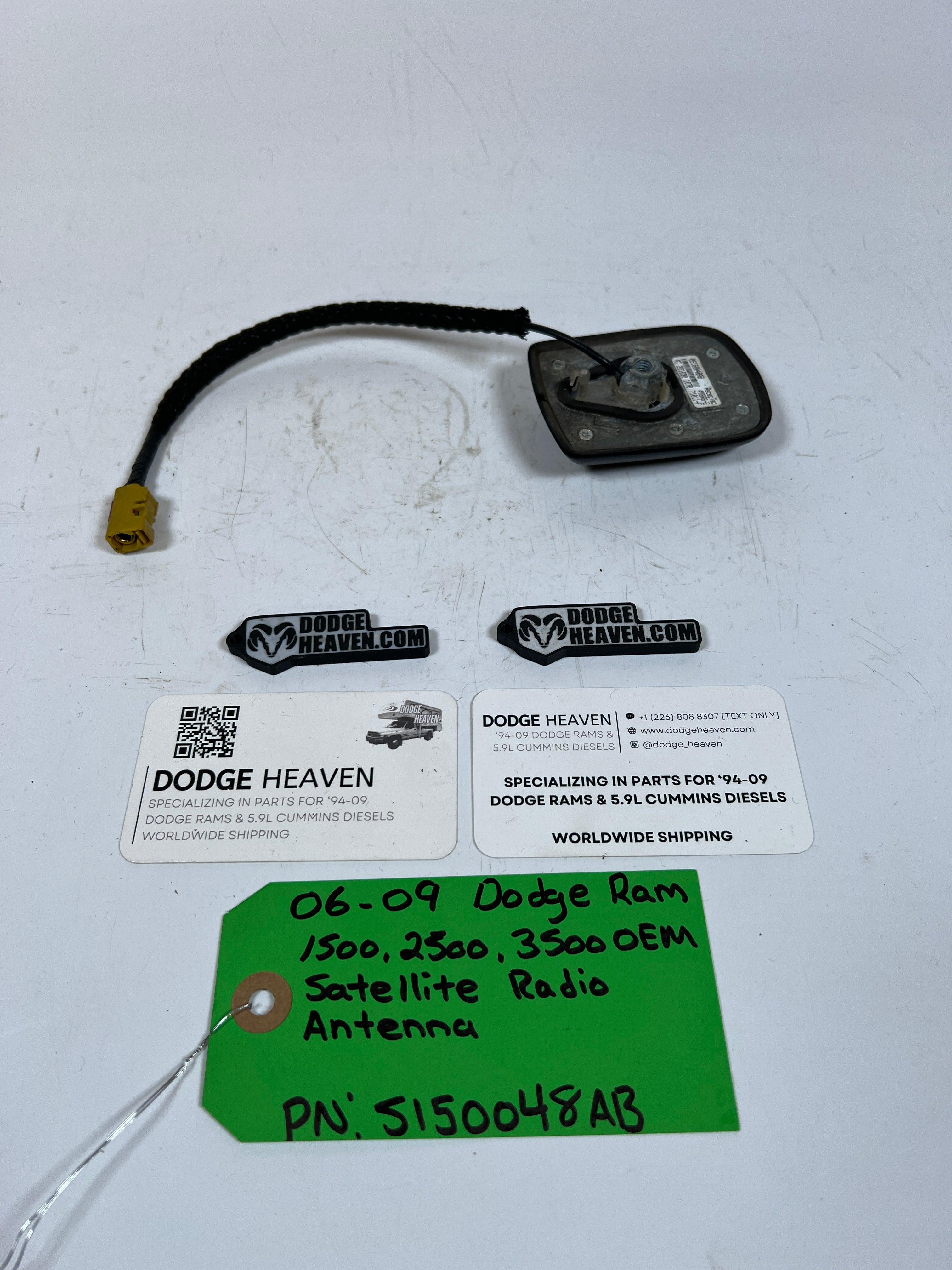 2006-2009 Dodge Ram 1500-3500 Satellite Radio Antenna