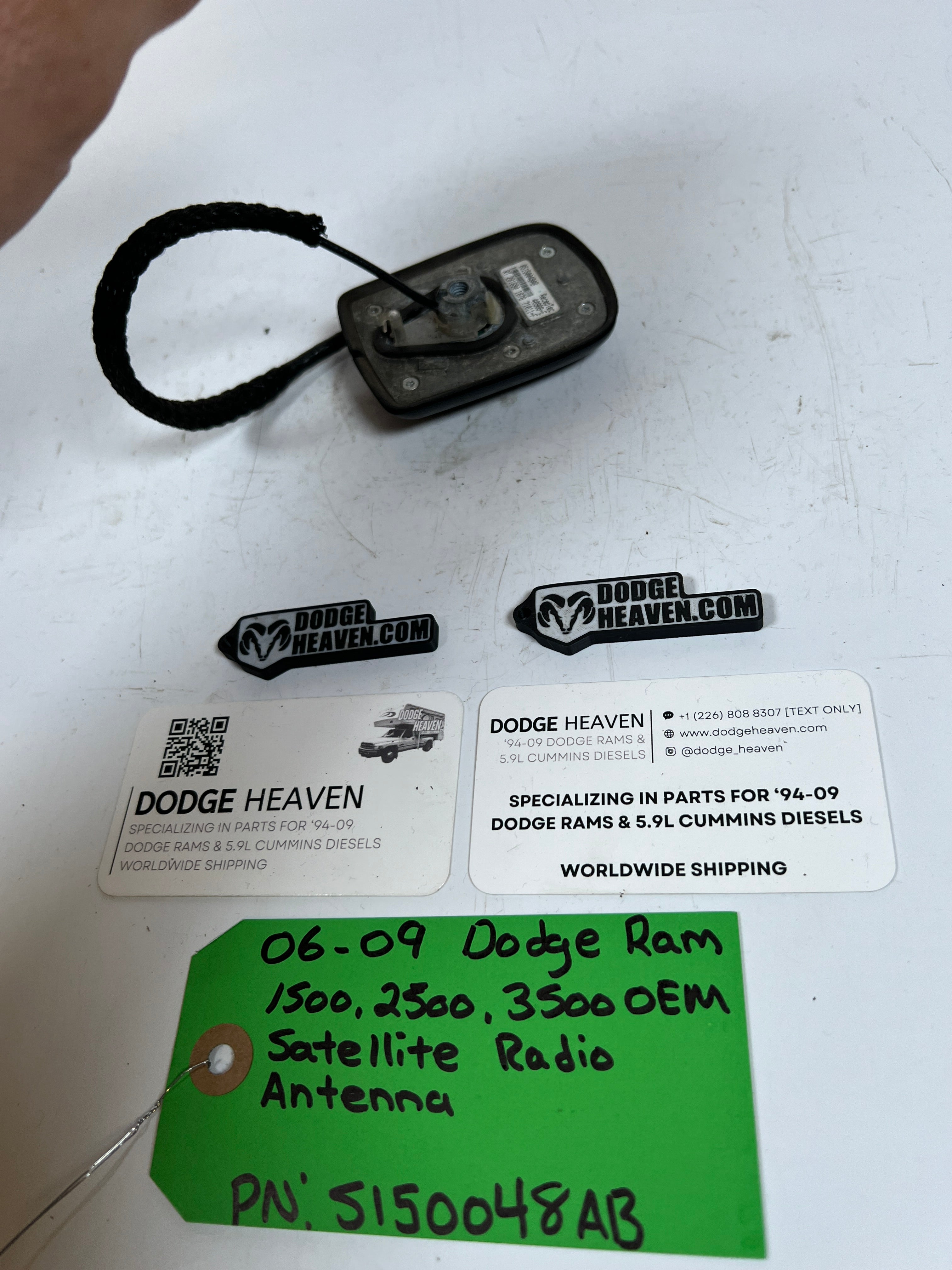 2006-2009 Dodge Ram 1500-3500 Satellite Radio Antenna
