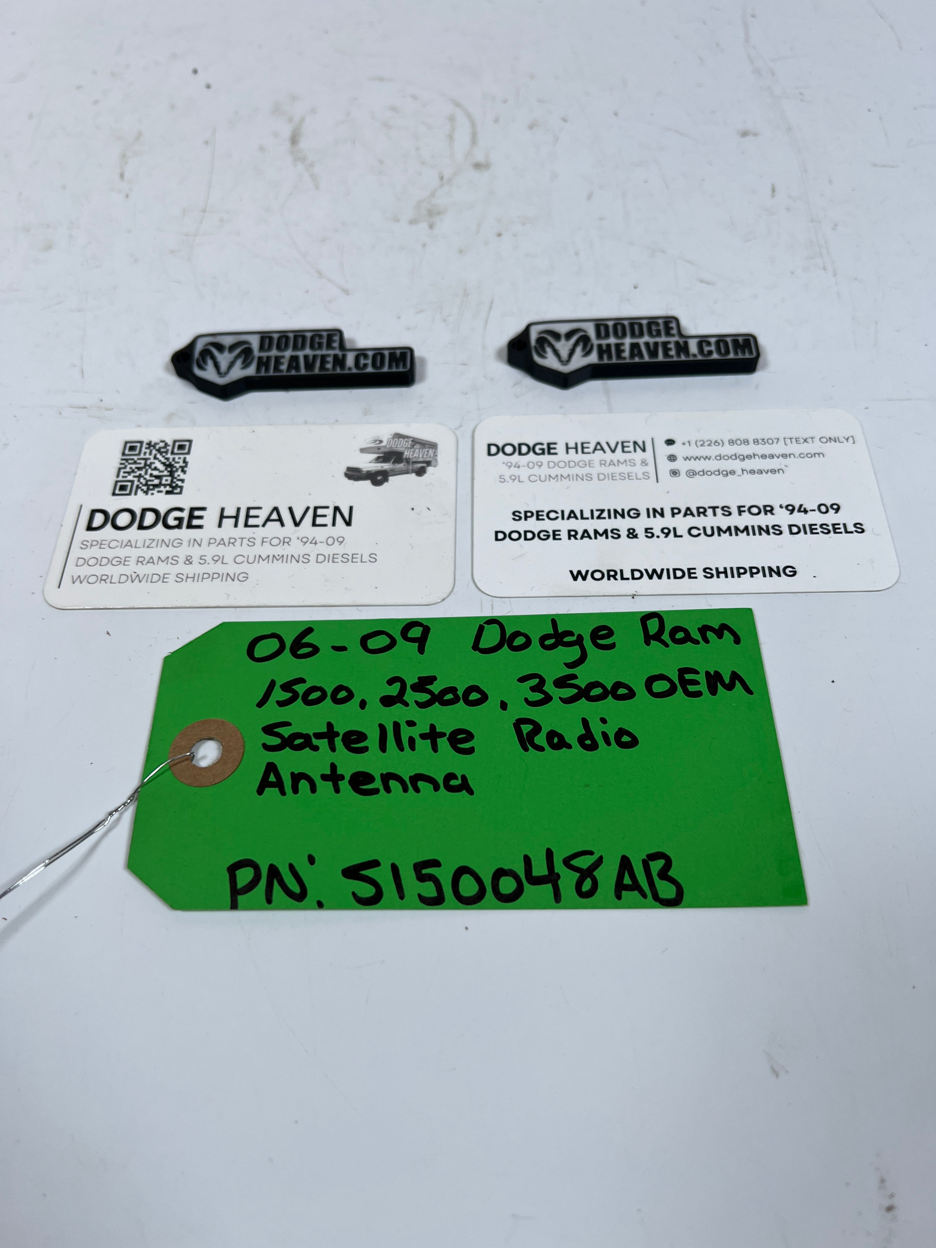 2006-2009 Dodge Ram 1500-3500 Satellite Radio Antenna