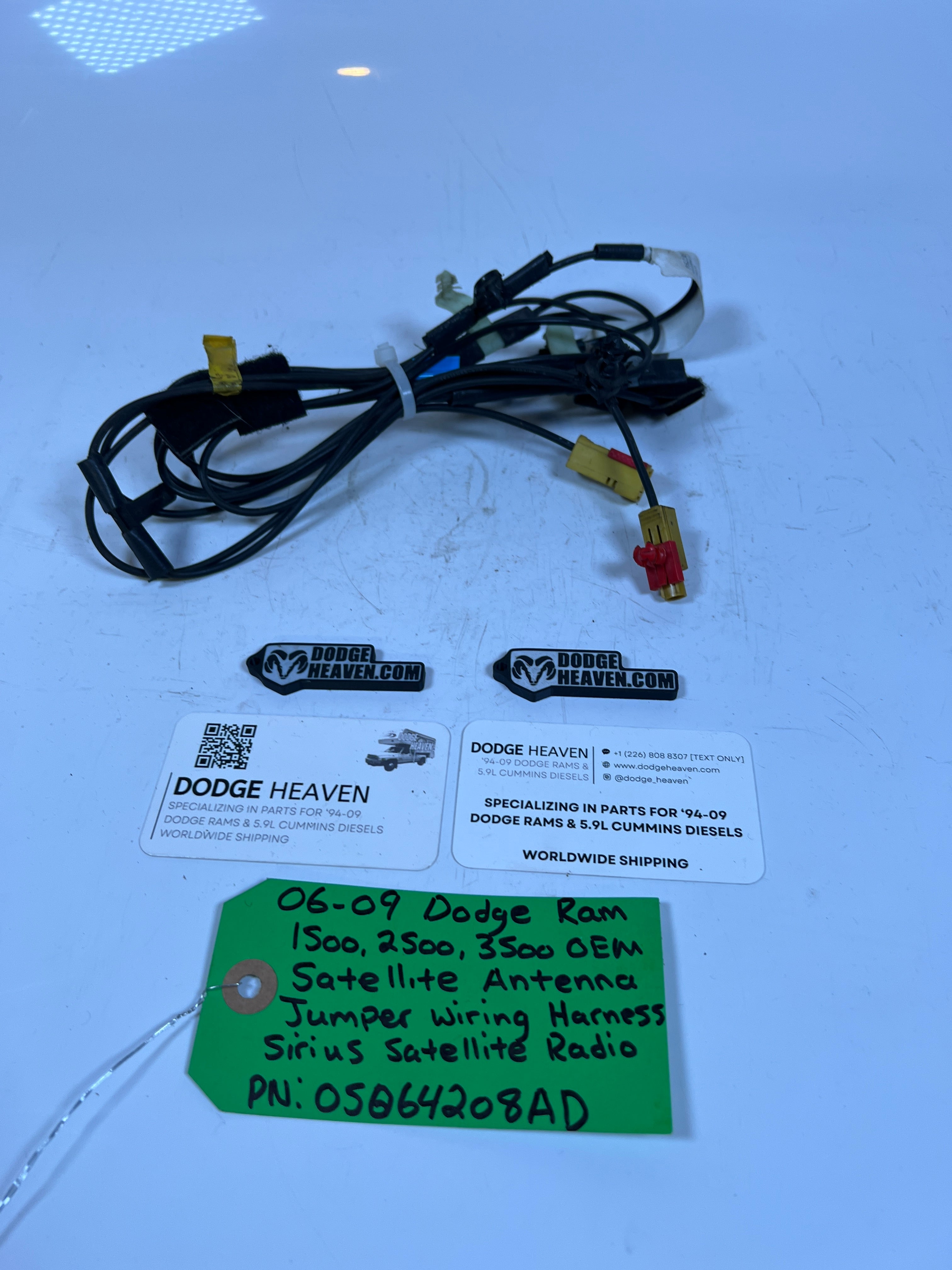 2006-2009 Dodge Ram 1500-3500 Satellite Antenna Wiring Harness