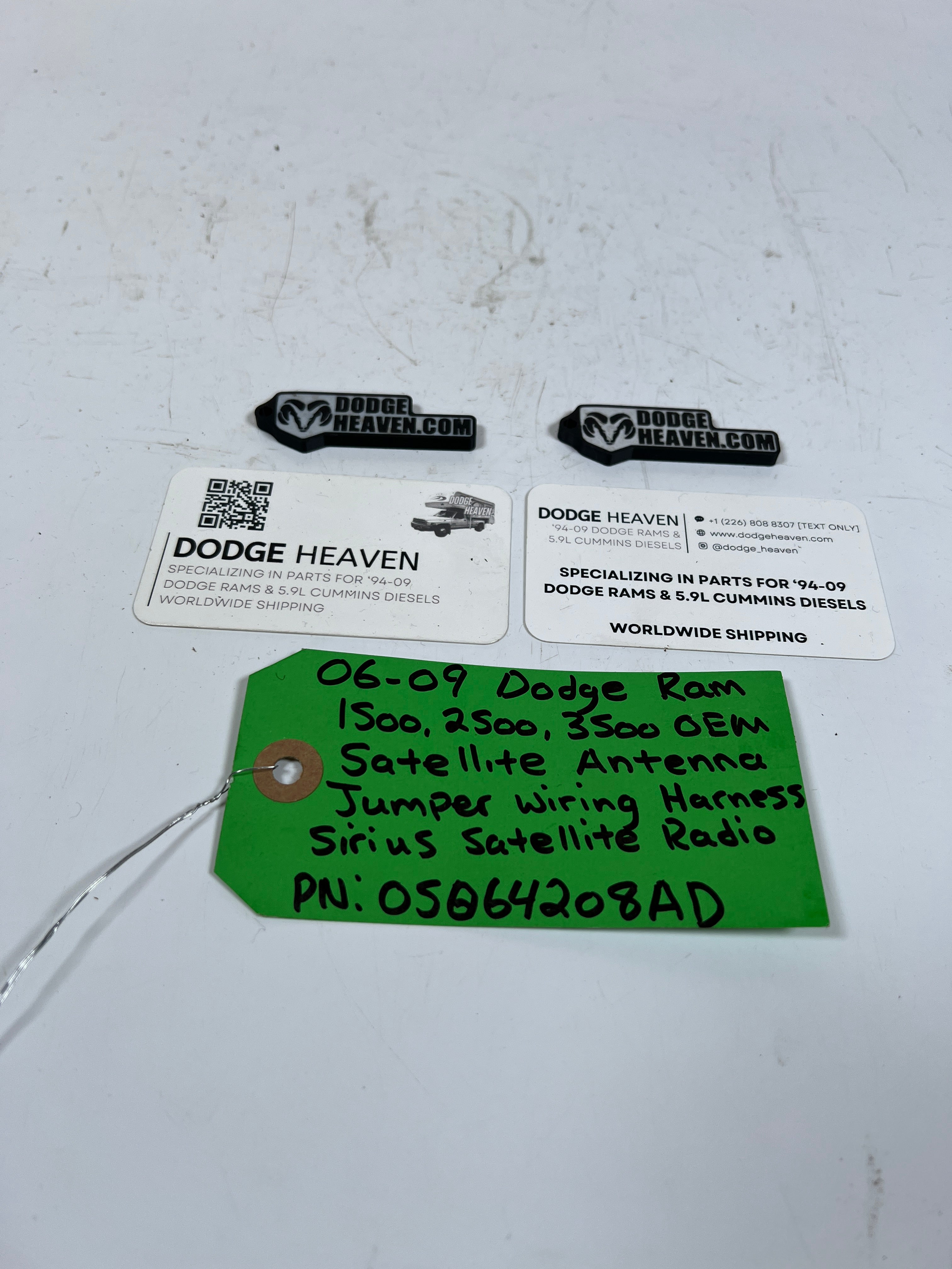 2006-2009 Dodge Ram 1500-3500 Satellite Antenna Wiring Harness