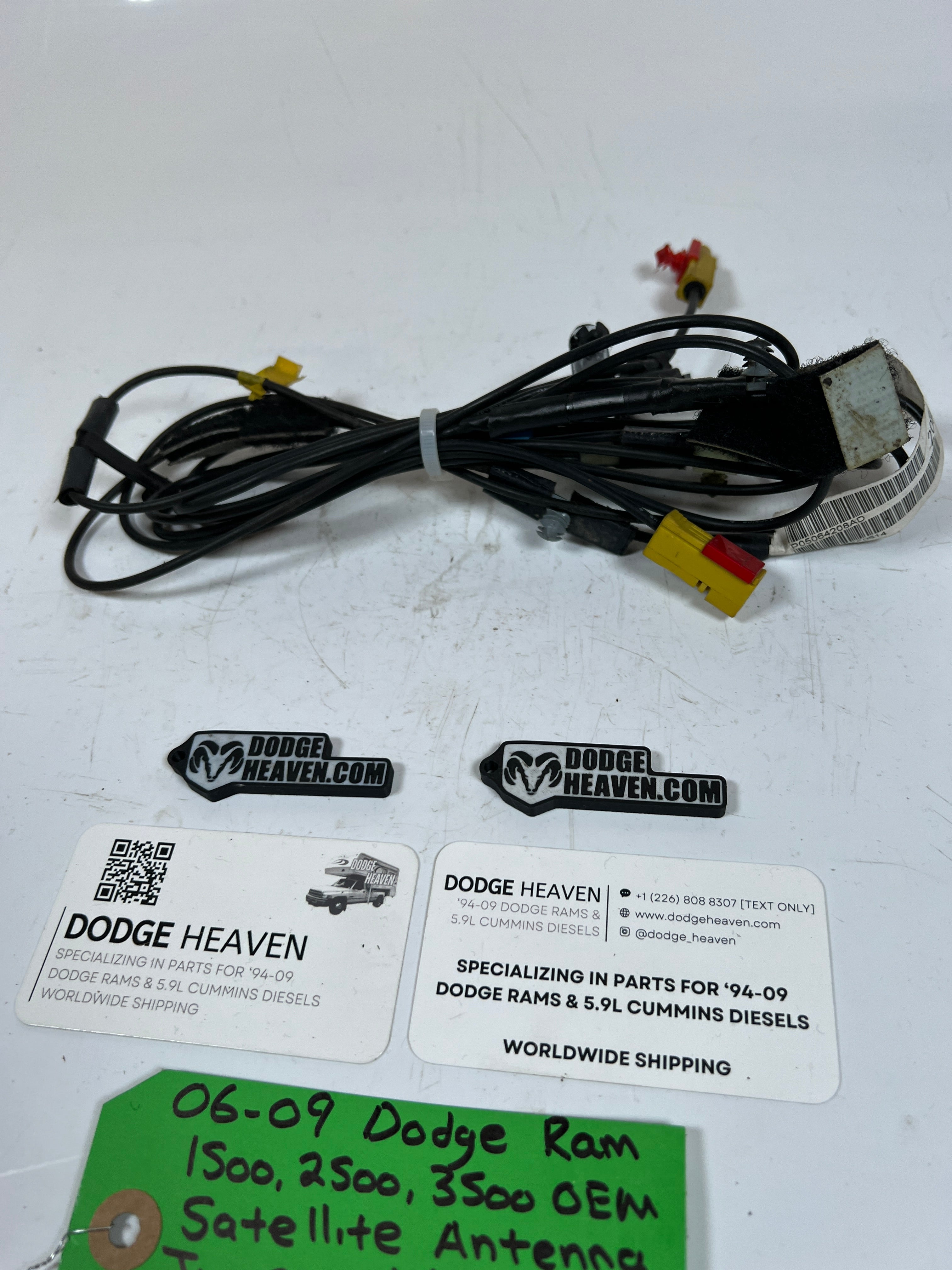 2006-2009 Dodge Ram 1500-3500 Satellite Antenna Wiring Harness