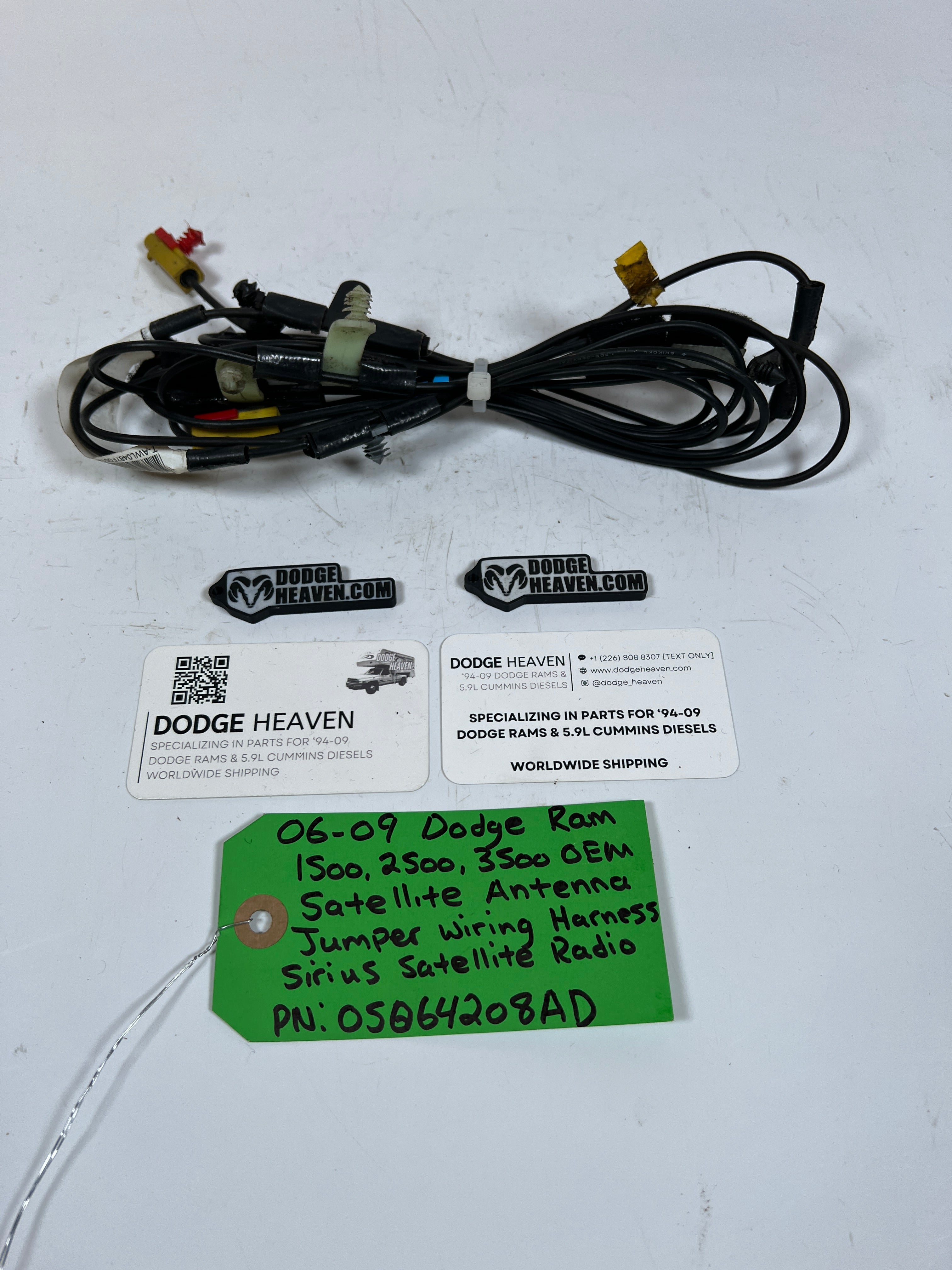 2006-2009 Dodge Ram 1500-3500 Satellite Antenna Wiring Harness