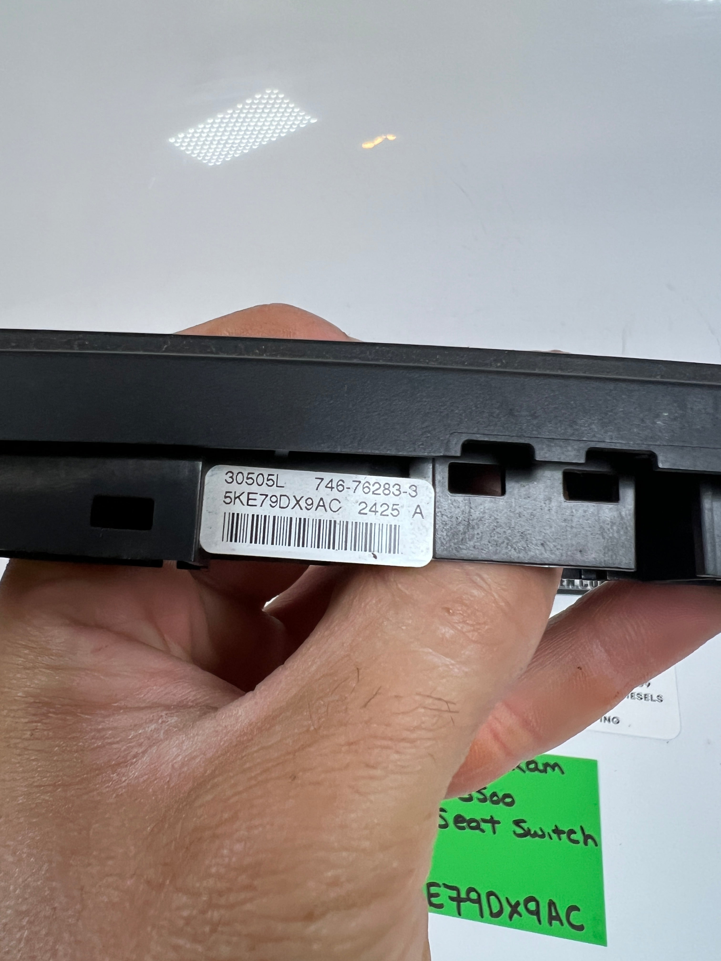 2006-2009 Dodge Ram 1500-3500 Heated Seat Switch Bezel