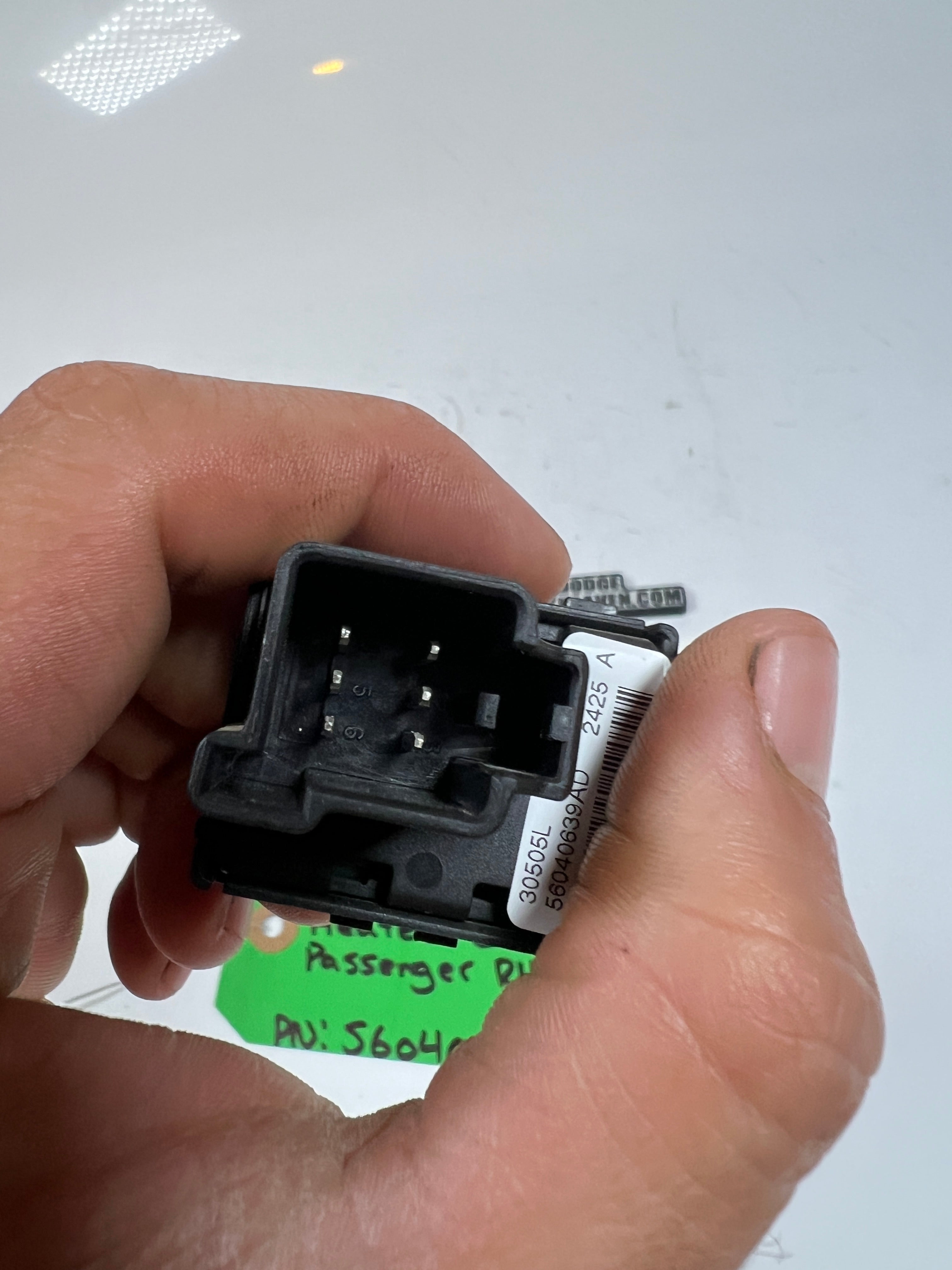 2006-2009 Dodge Ram 1500-3500 Heated Seat Switch RH