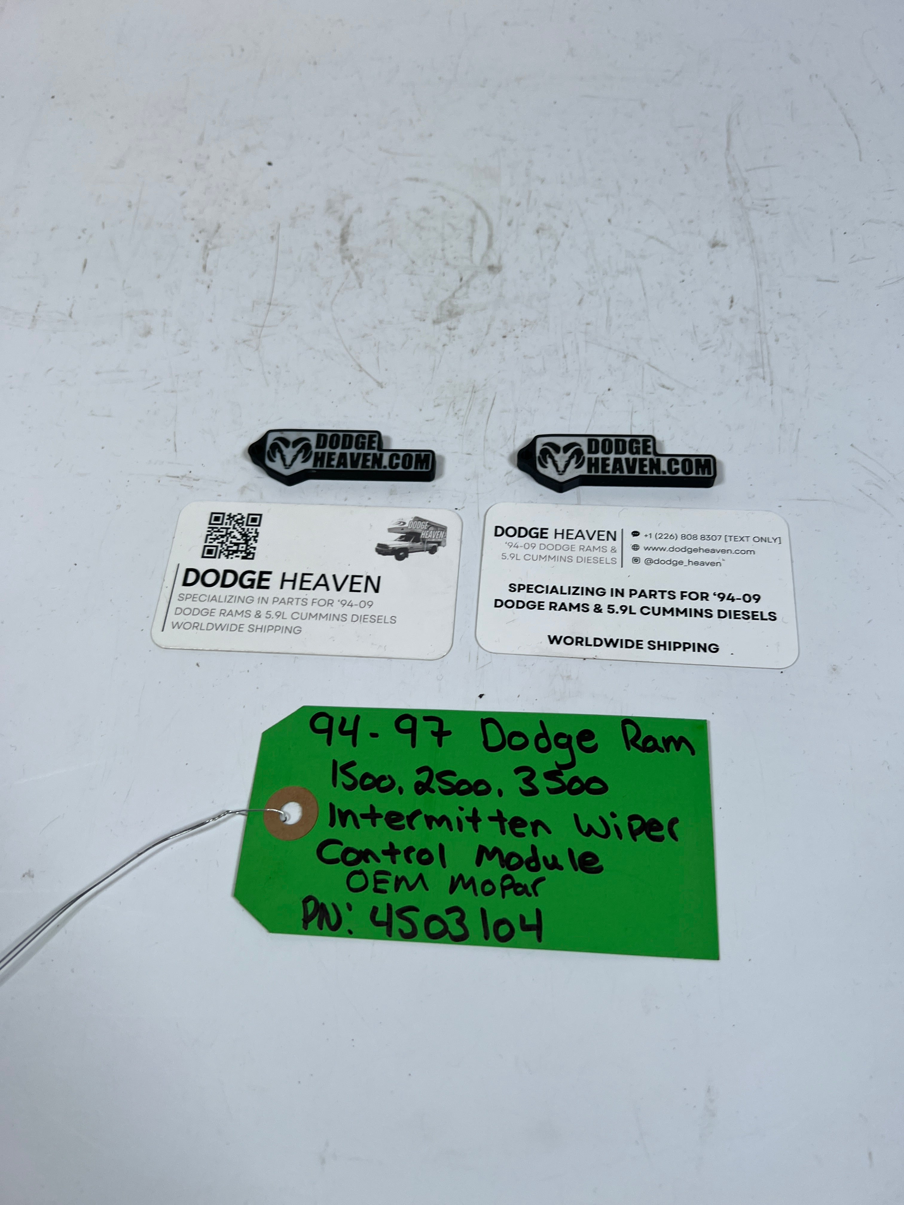 1994-1997 Dodge Ram 1500-3500 Intermittent Wiper Control Module