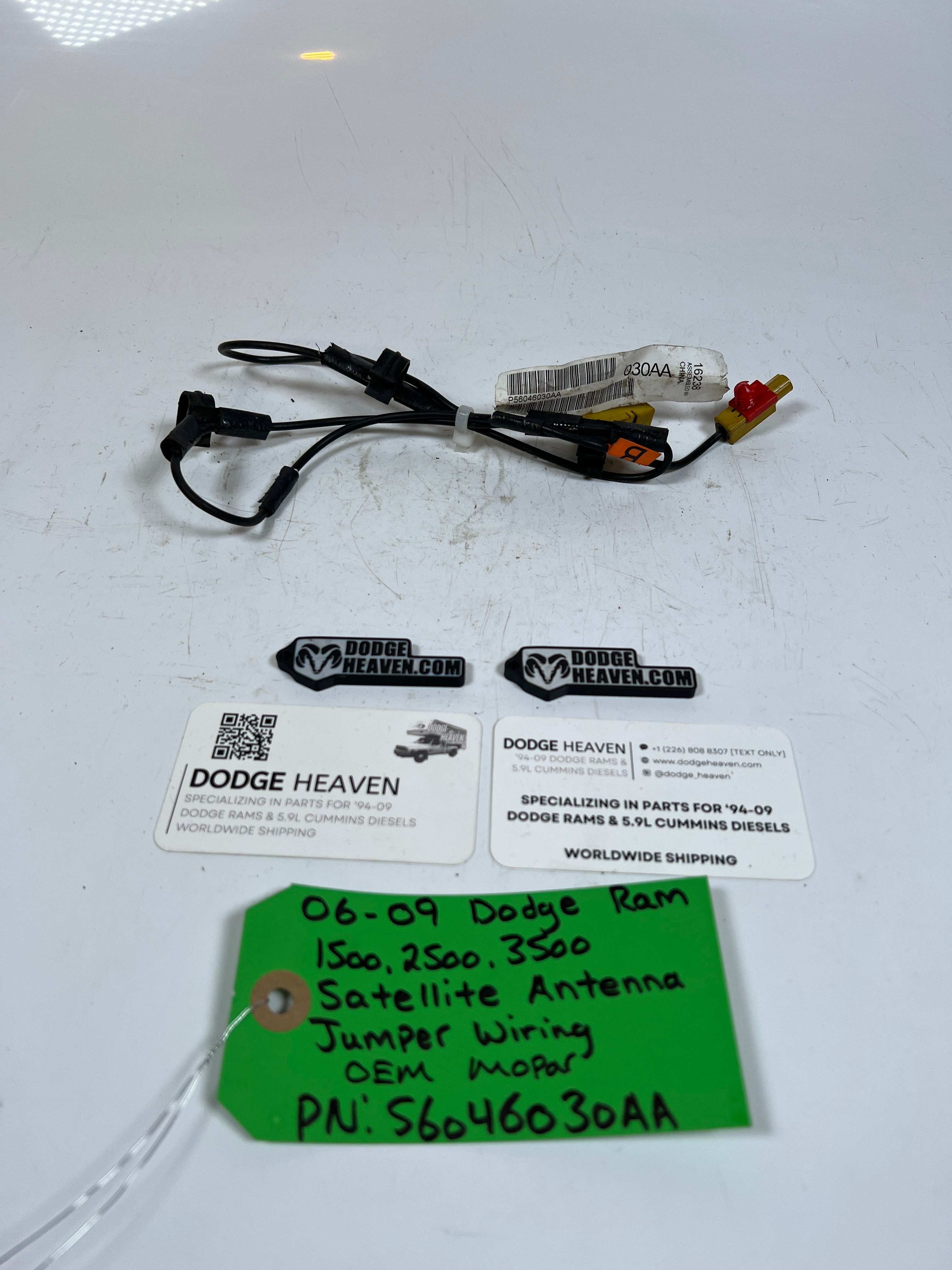 2006-2009 Dodge Ram 1500-3500 Satellite Antenna jumper Wiring