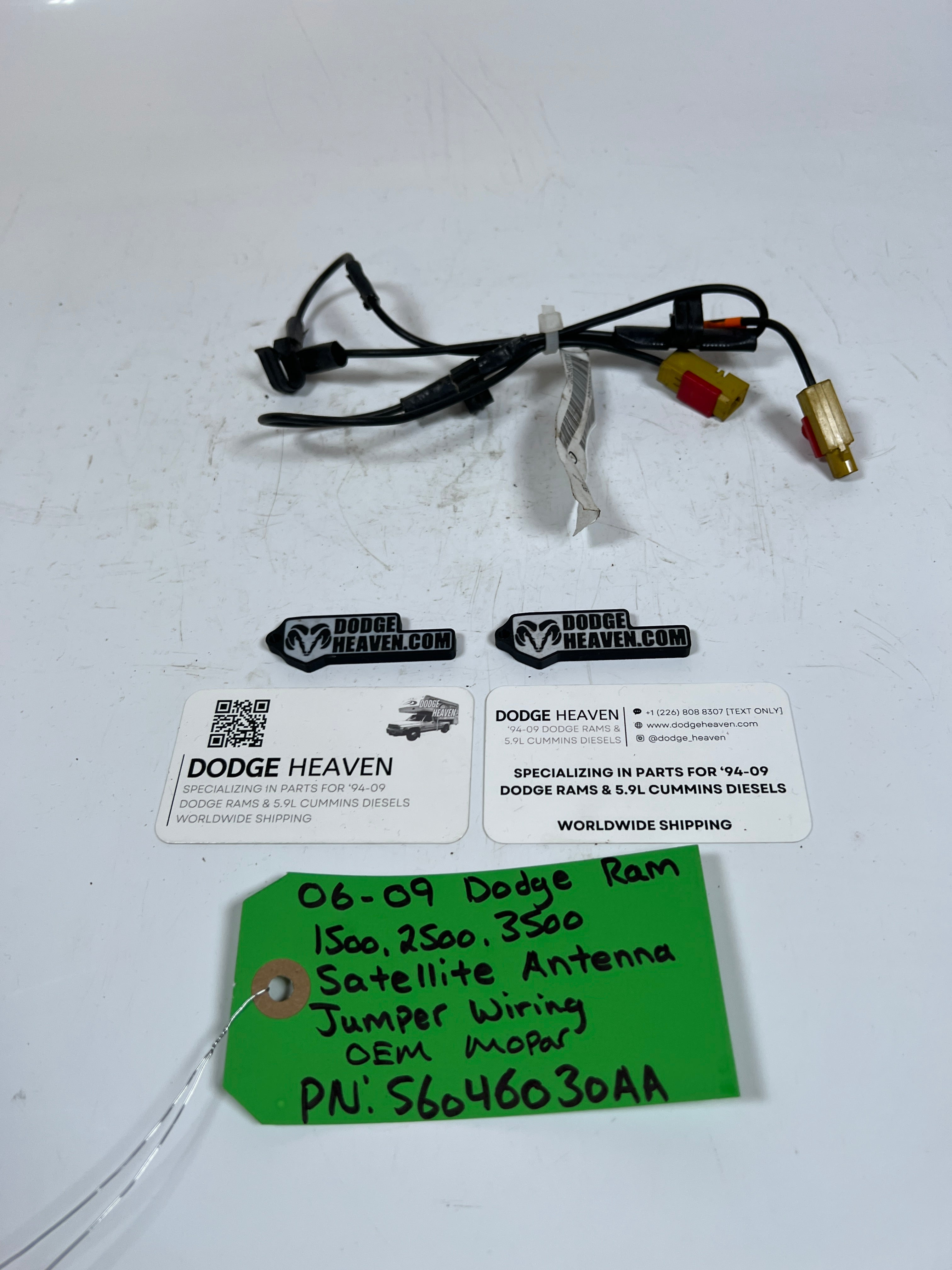 2006-2009 Dodge Ram 1500-3500 Satellite Antenna jumper Wiring