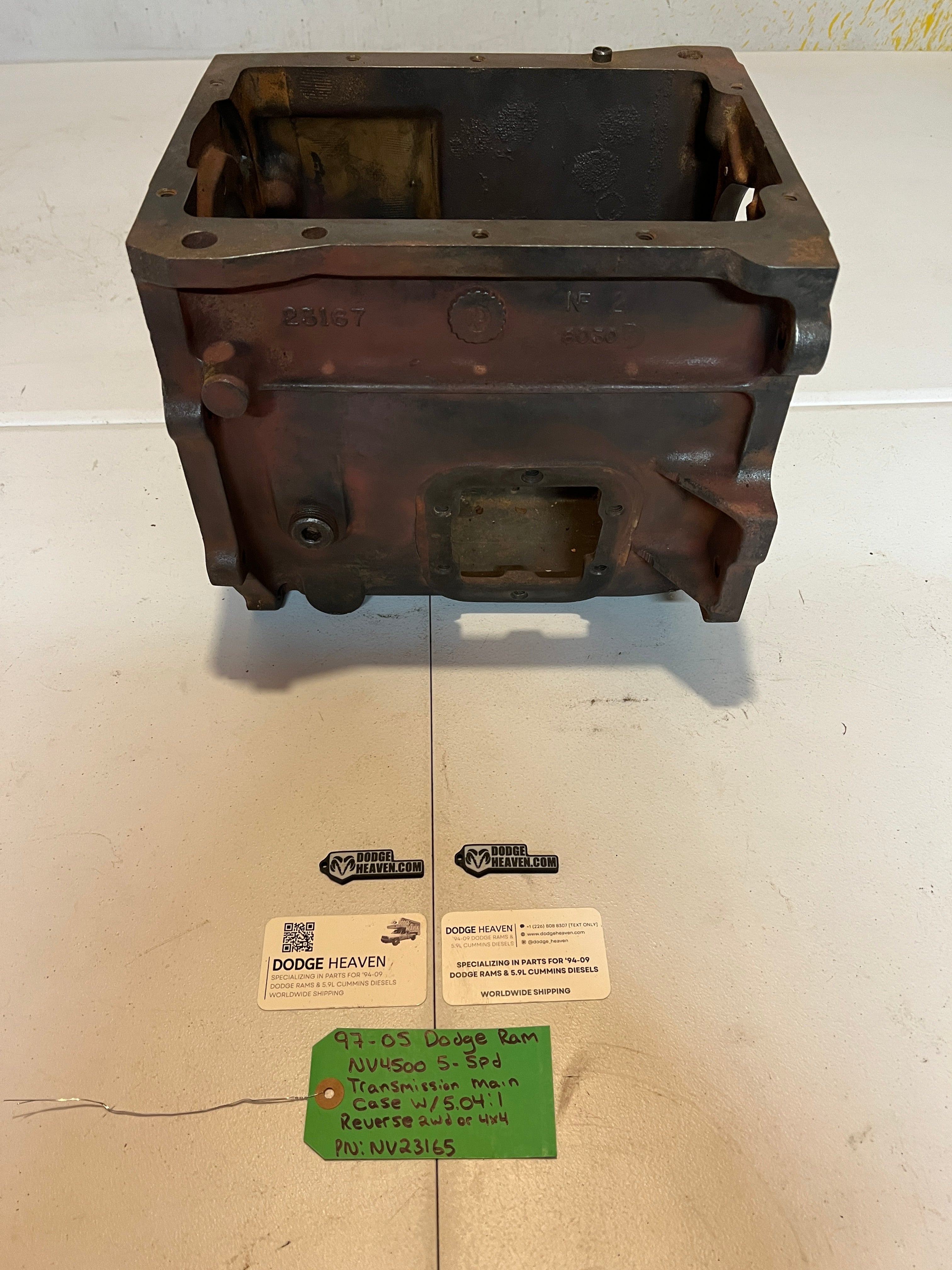 1997-2005 Dodge Ram NV4500 Manual Transmission Main Case