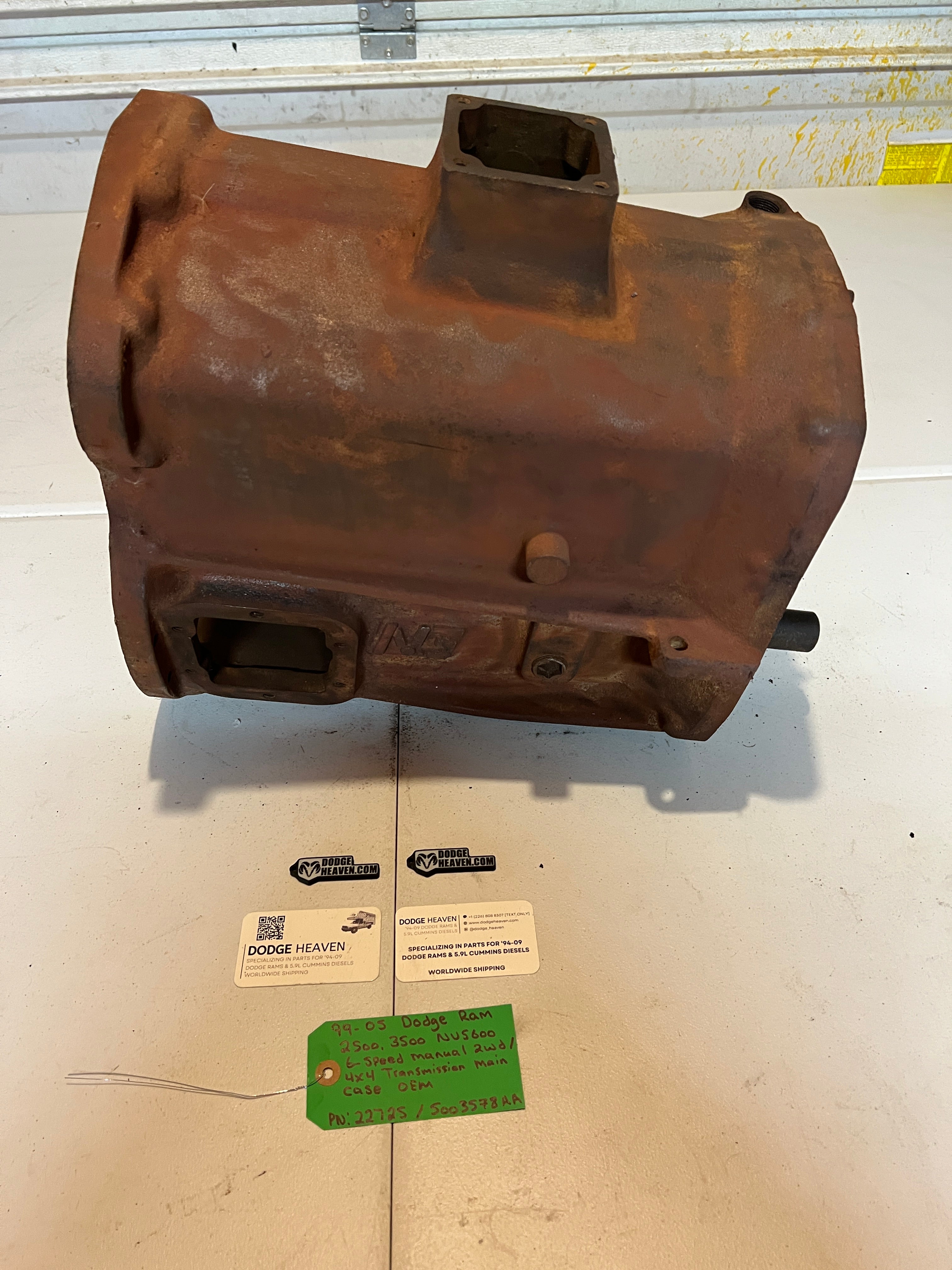 1999-2005 Dodge Ram NV5600 6-Speed Manual Transmission Main Case