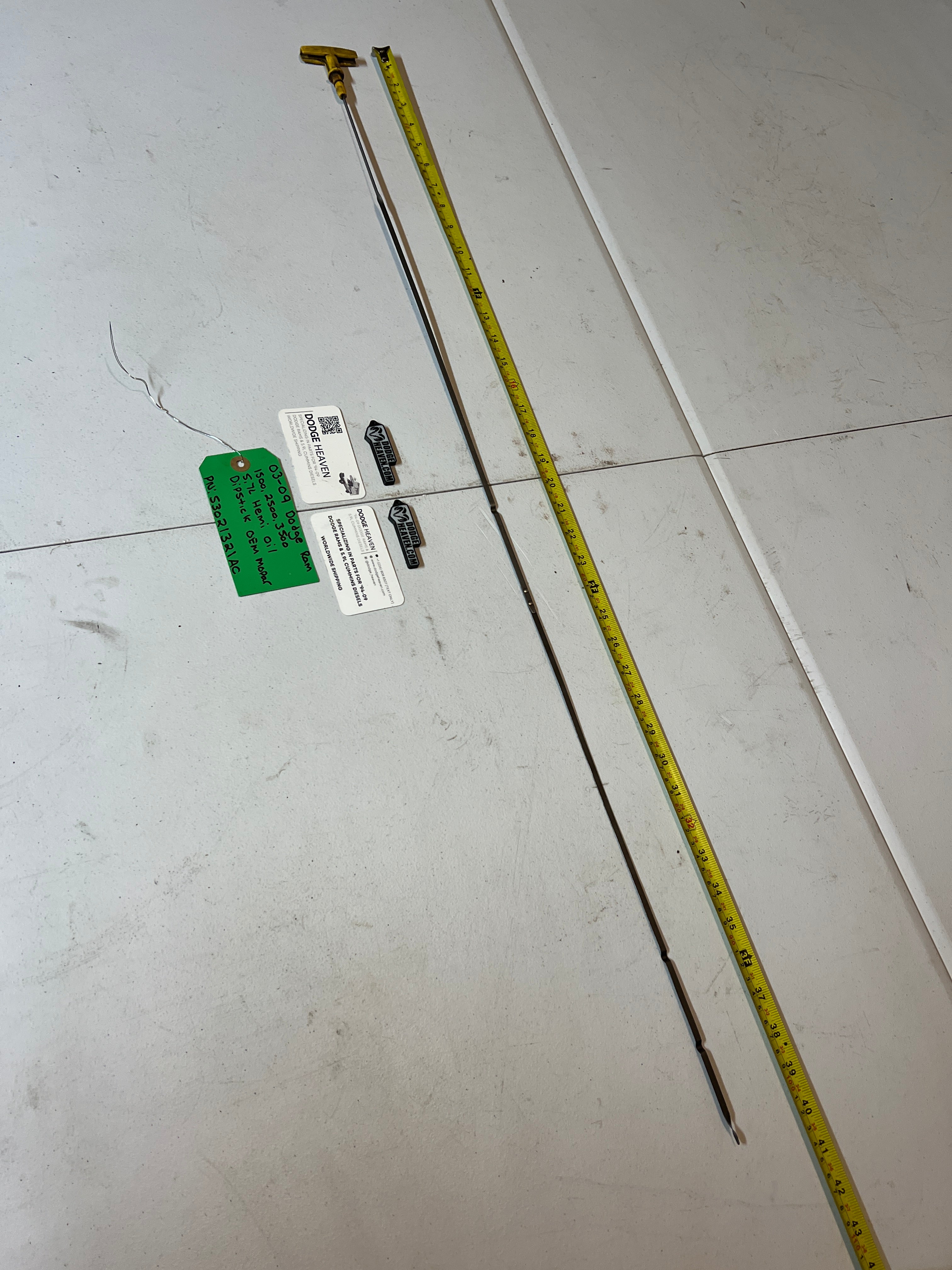 2003-2009 Dodge Ram 1500-3500 5.7L Hemi Oil Dipstick