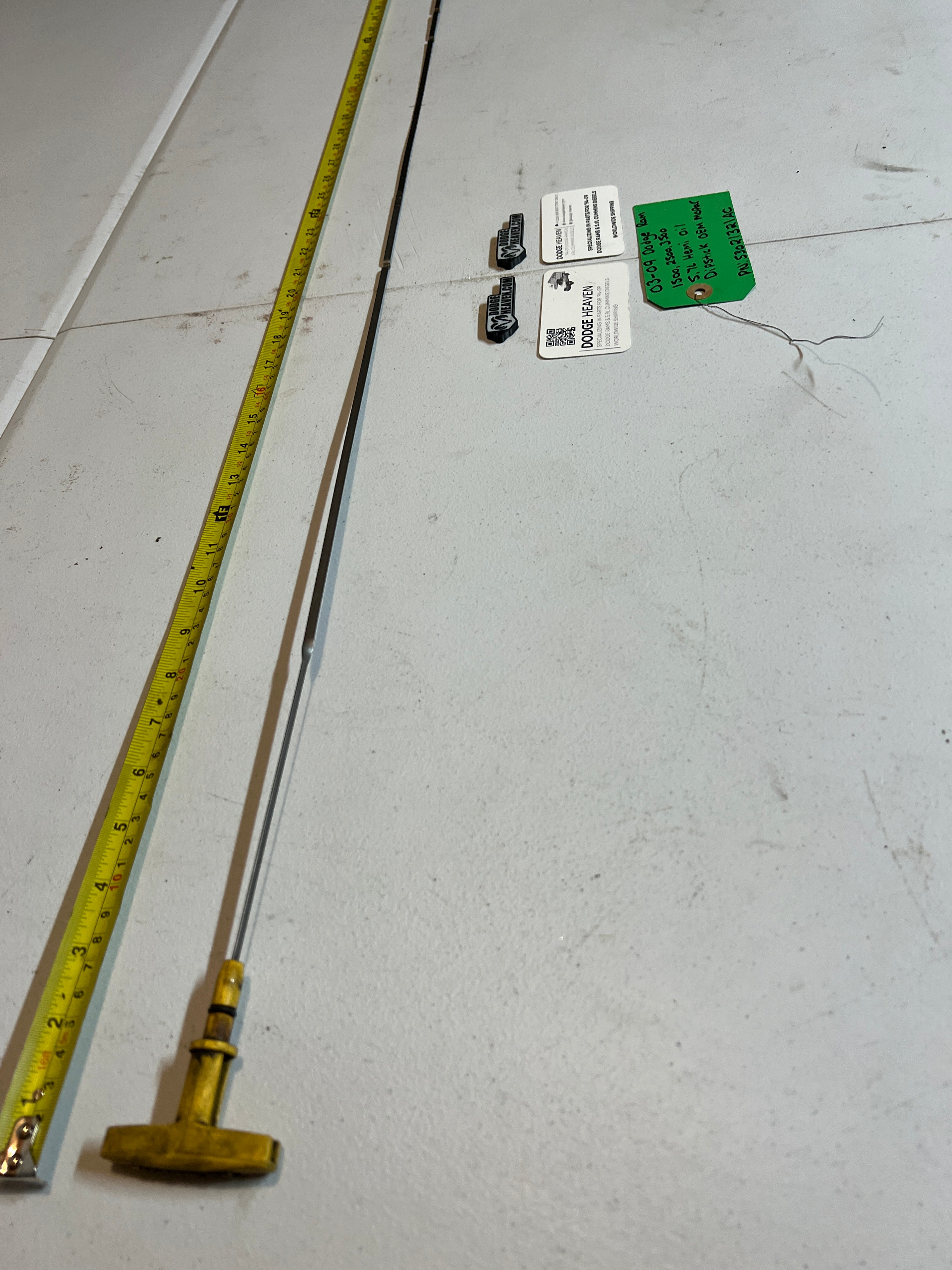 2003-2009 Dodge Ram 1500-3500 5.7L Hemi Oil Dipstick