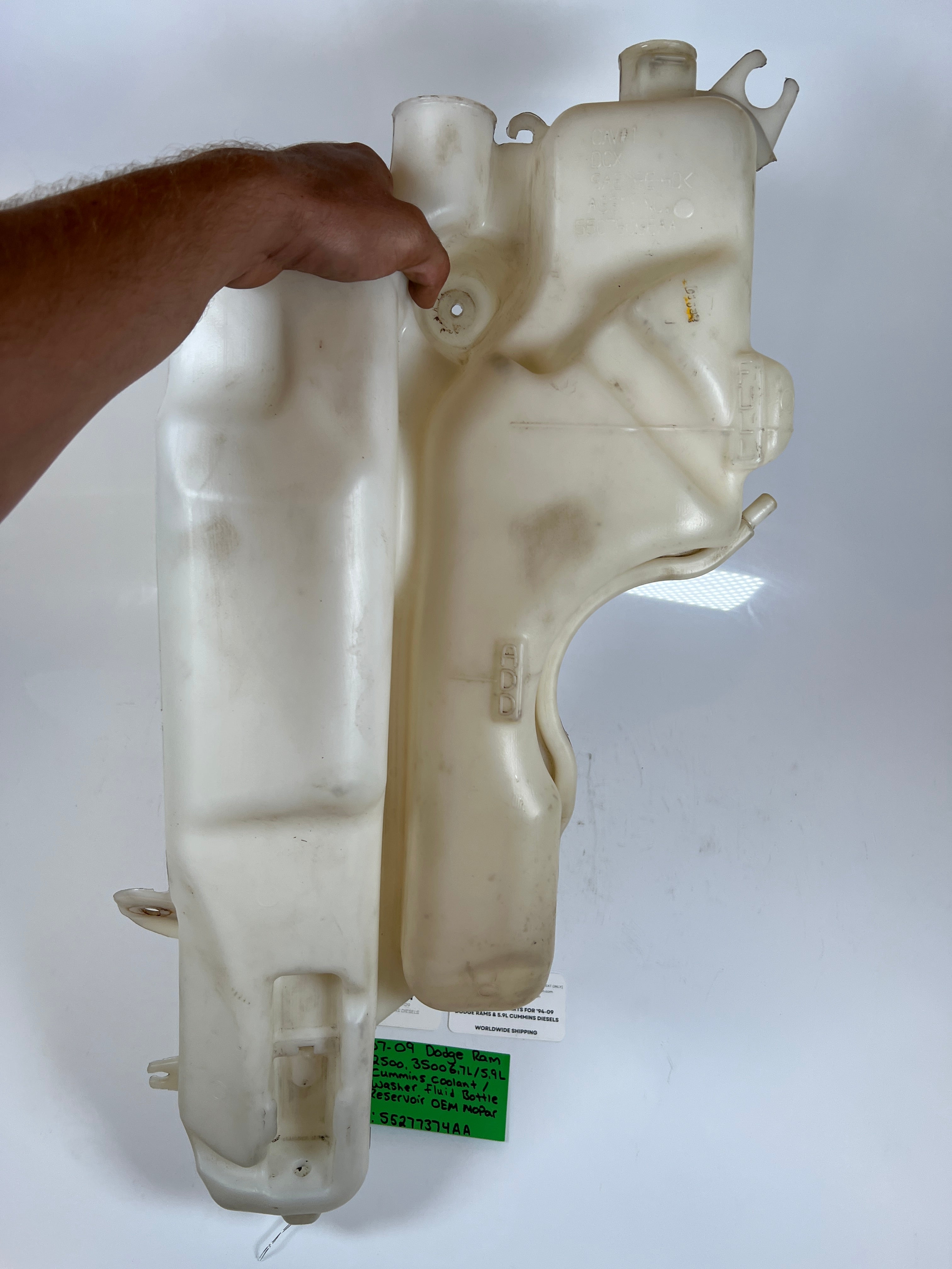 2007-2009 Dodge Ram 6.7L / 5.9L Cummins Washer / Coolant Reservoir