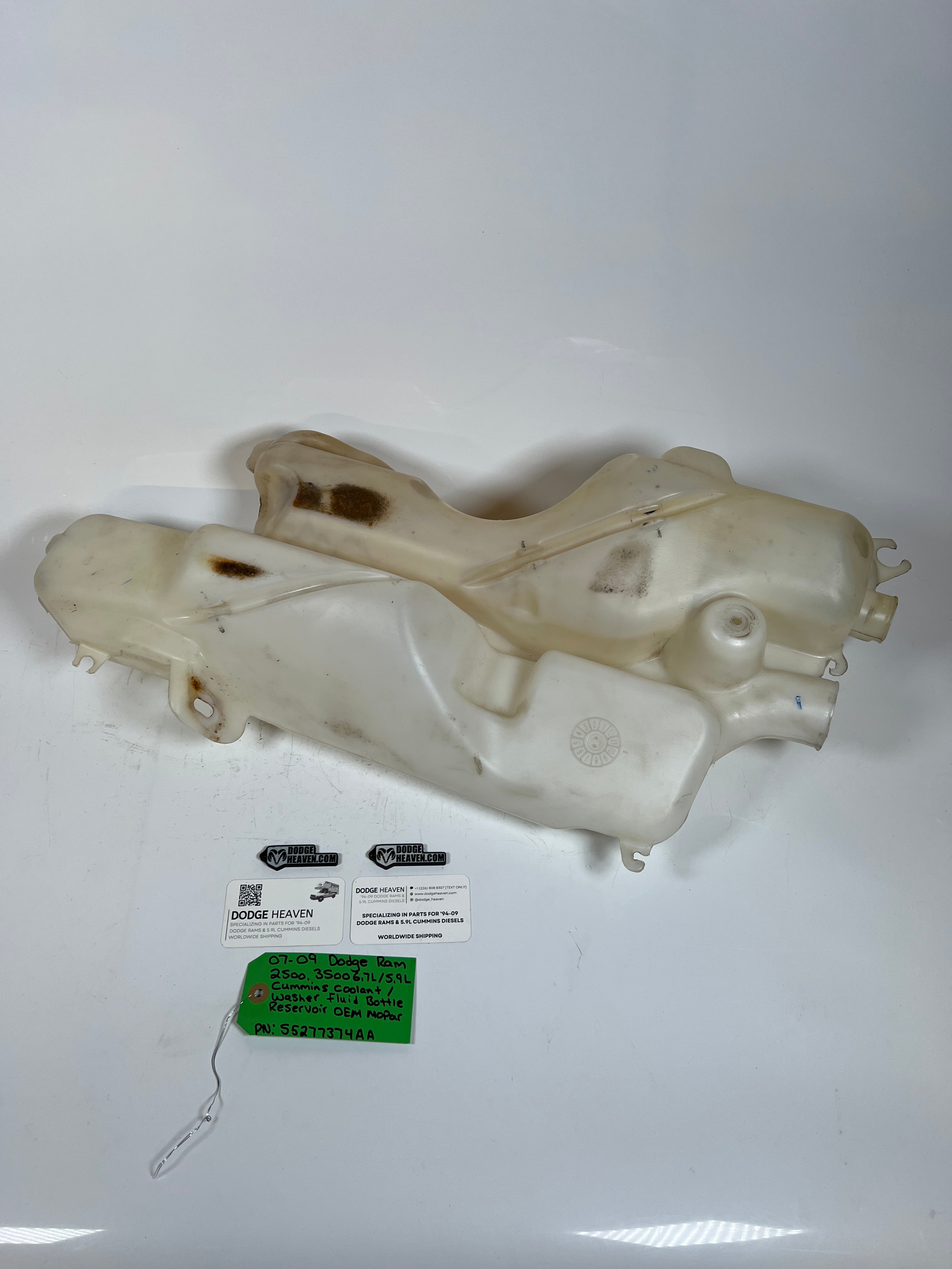 2007-2009 Dodge Ram 6.7L / 5.9L Cummins Washer / Coolant Reservoir