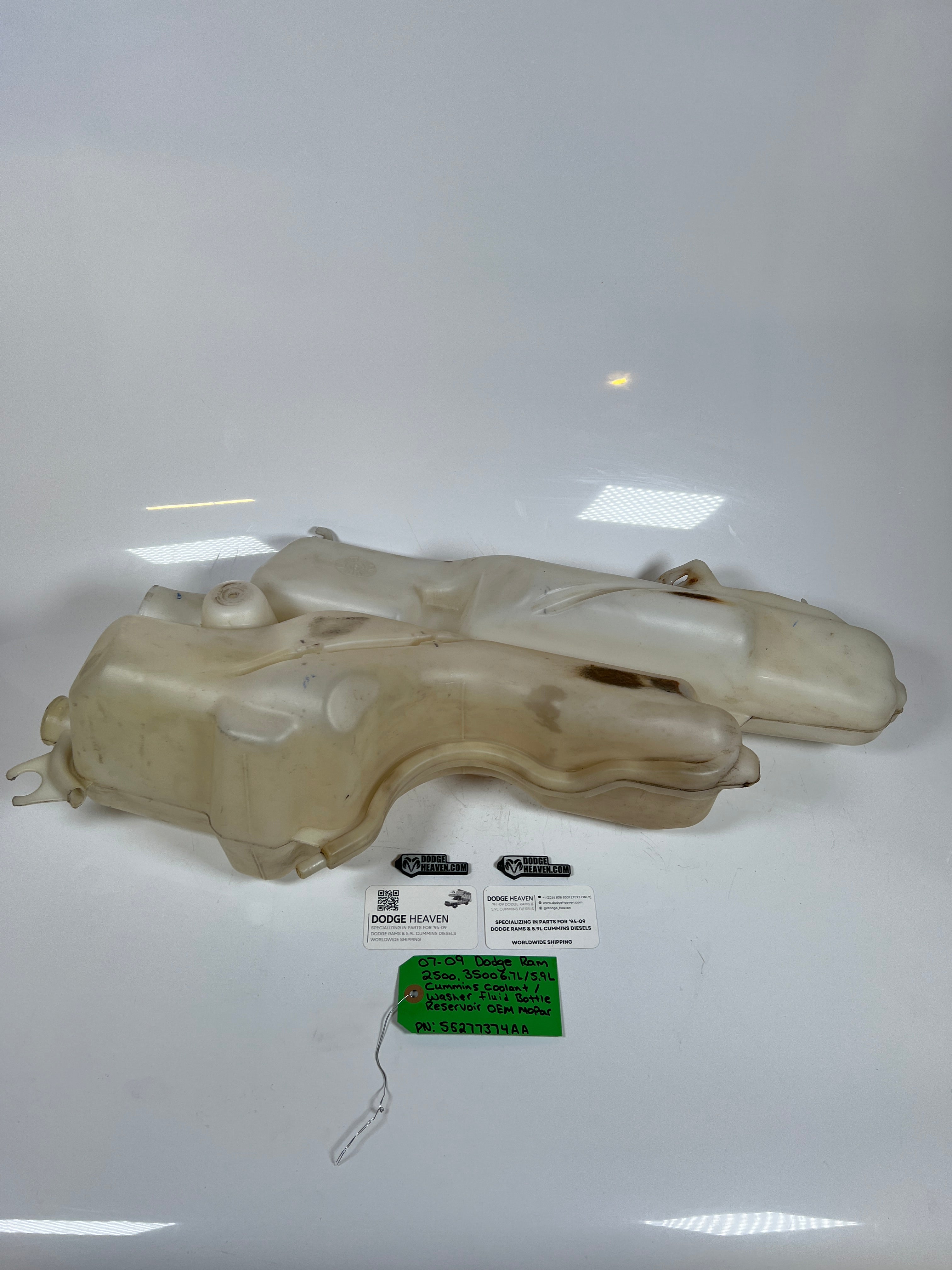 2007-2009 Dodge Ram 6.7L / 5.9L Cummins Washer / Coolant Reservoir