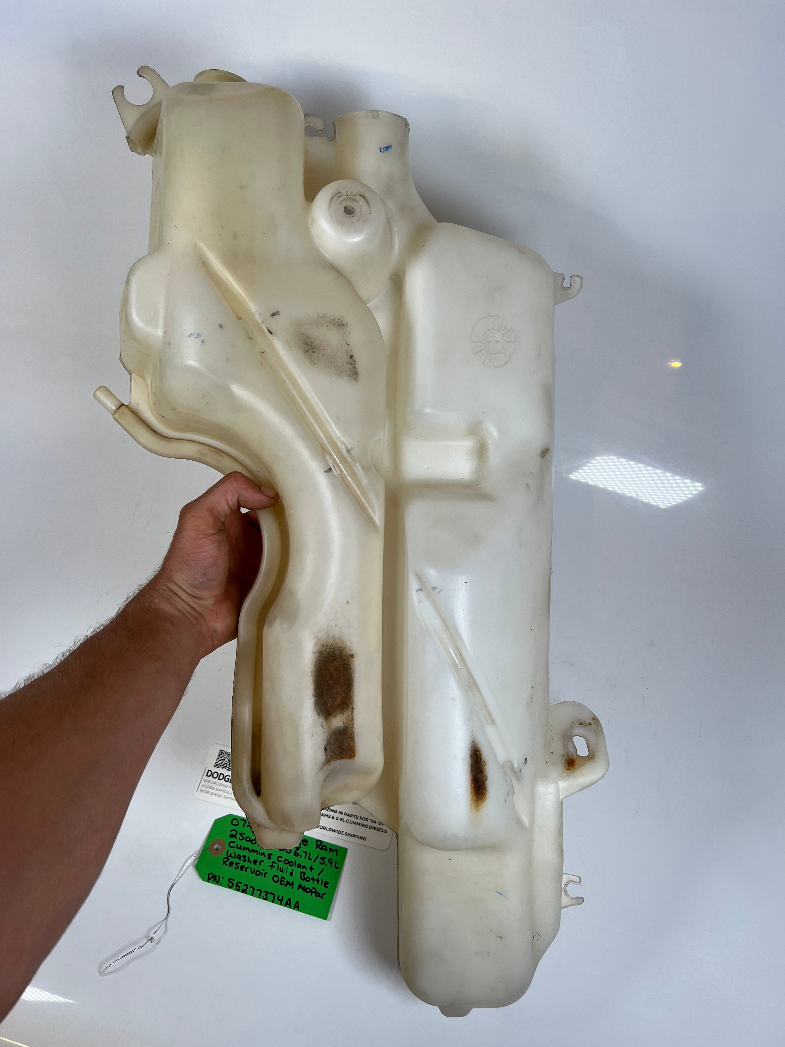 2007-2009 Dodge Ram 6.7L / 5.9L Cummins Washer / Coolant Reservoir