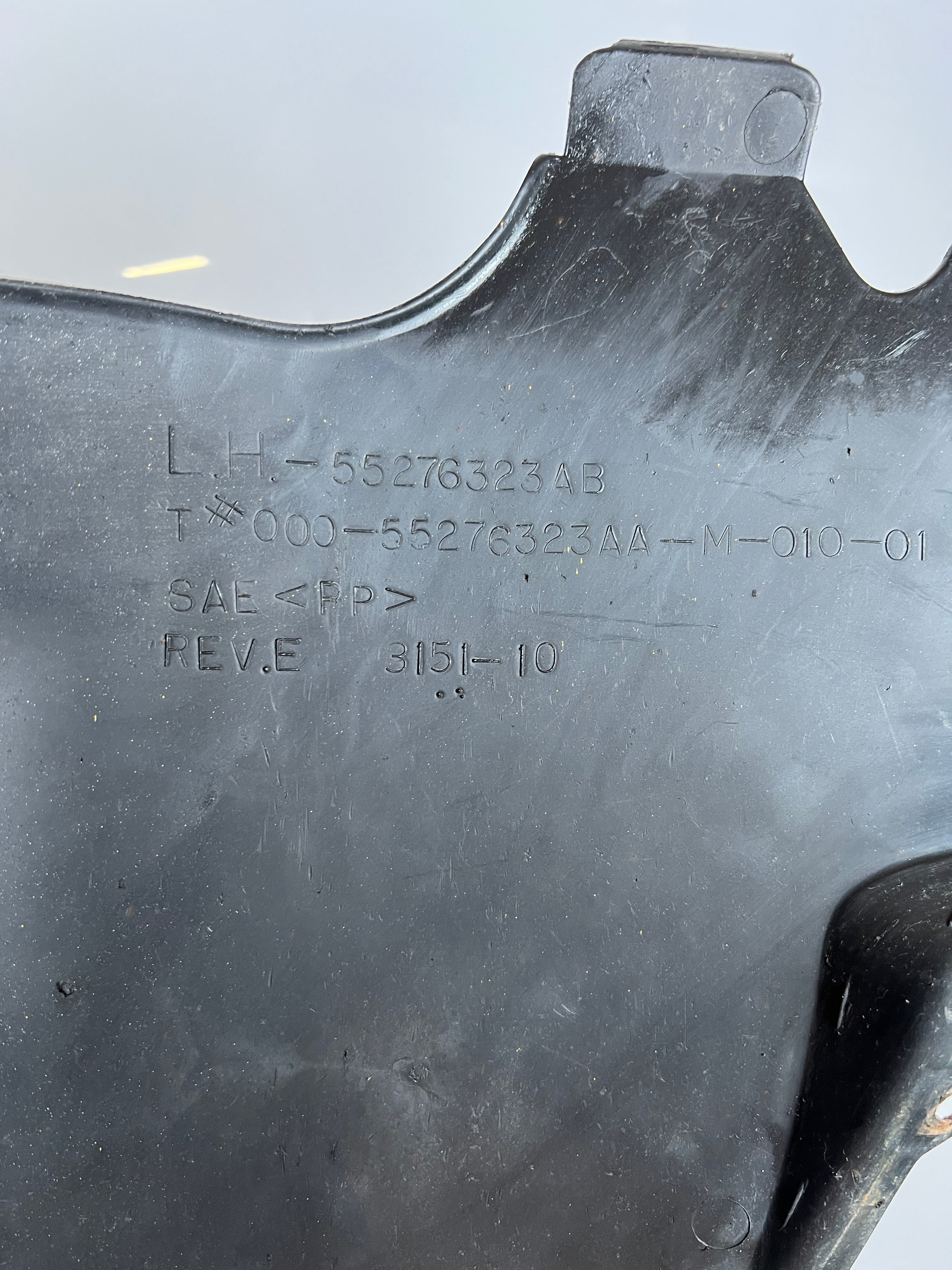 2002-2009 Dodge Ram 1500-3500 Rear Wheel Well Splash Guard Driver