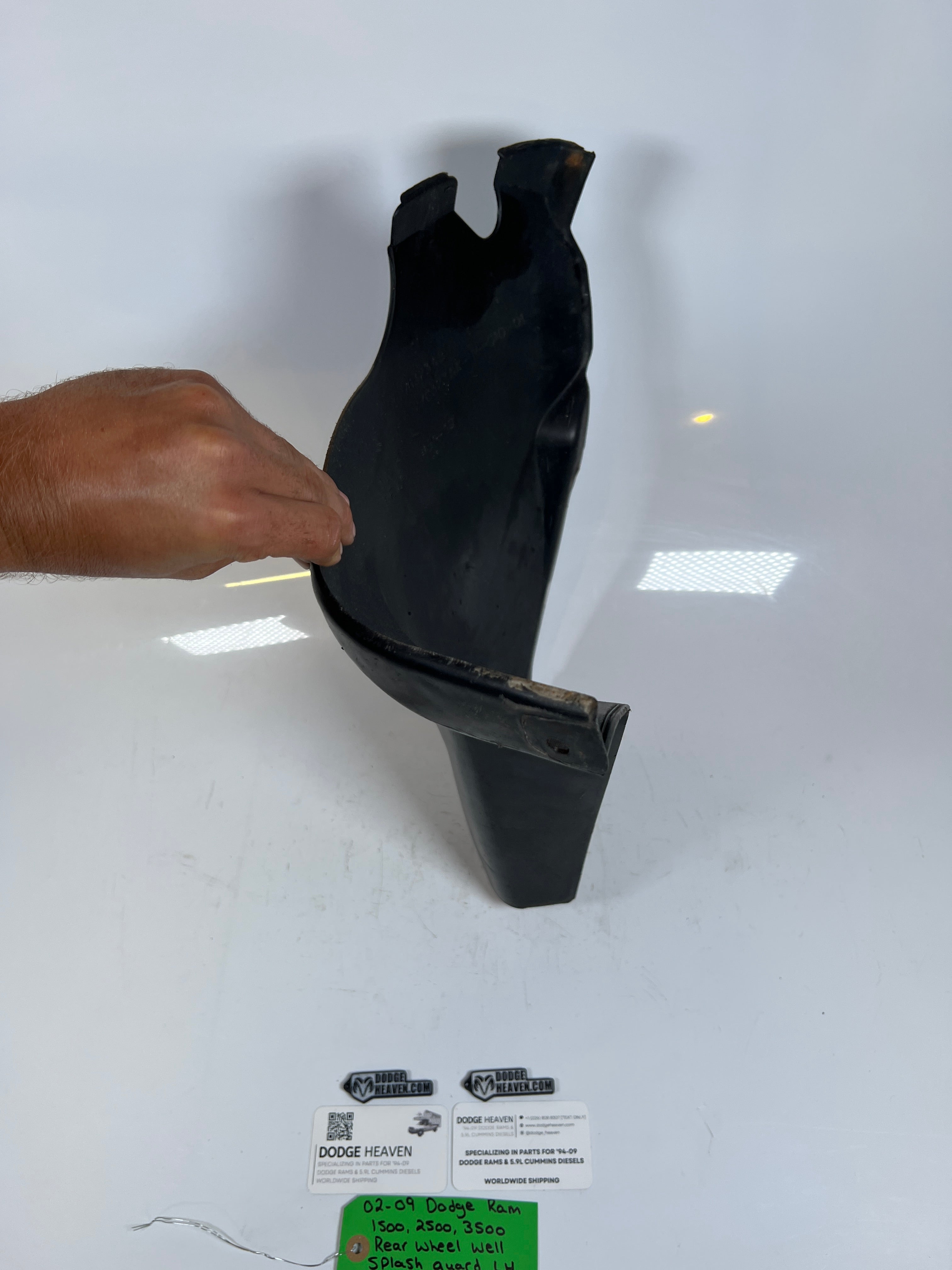 2002-2009 Dodge Ram 1500-3500 Rear Wheel Well Splash Guard Driver