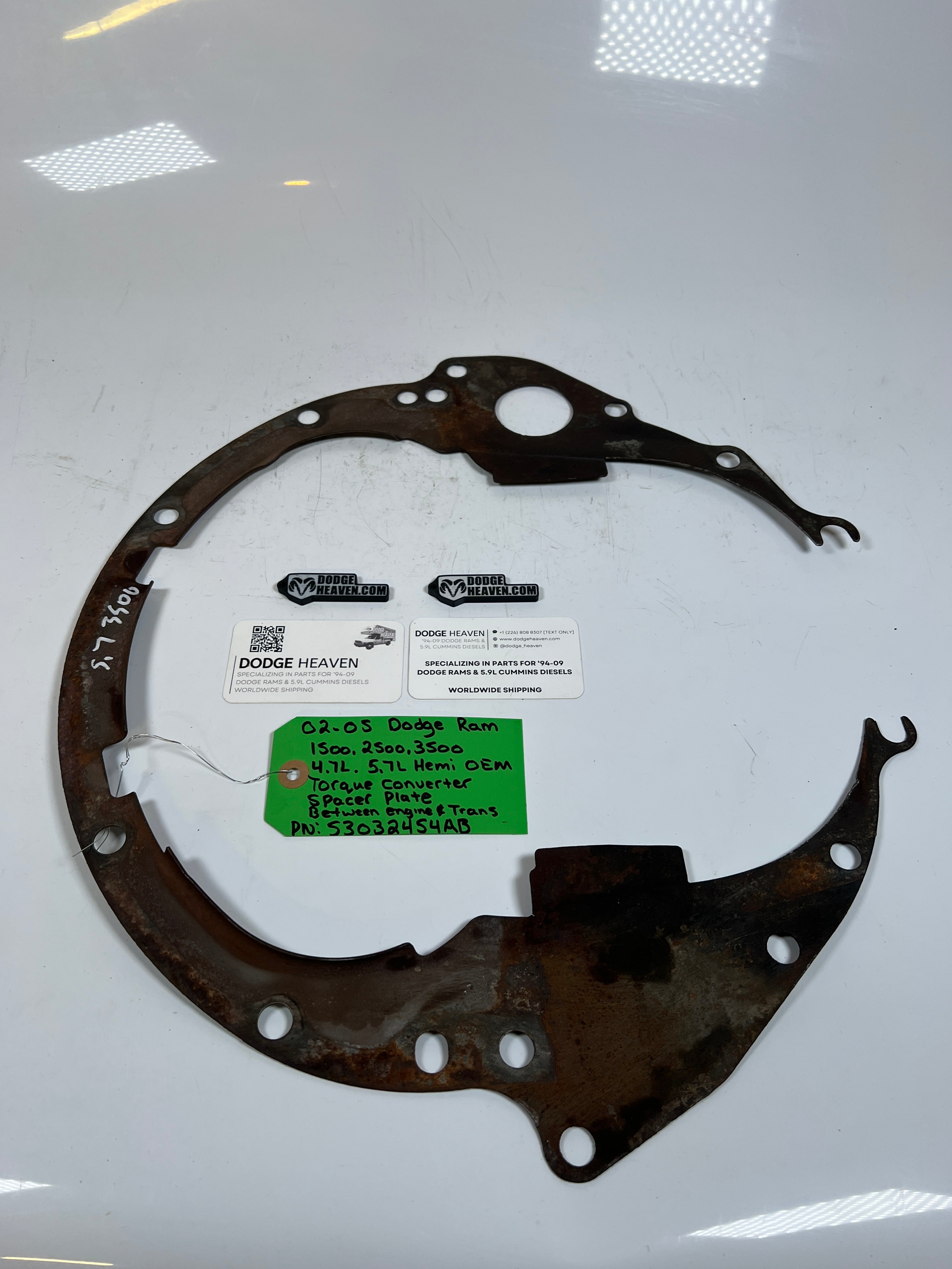 2002-2005 Dodge Ram 1500-3500 Torque Converter Spacer Plate
