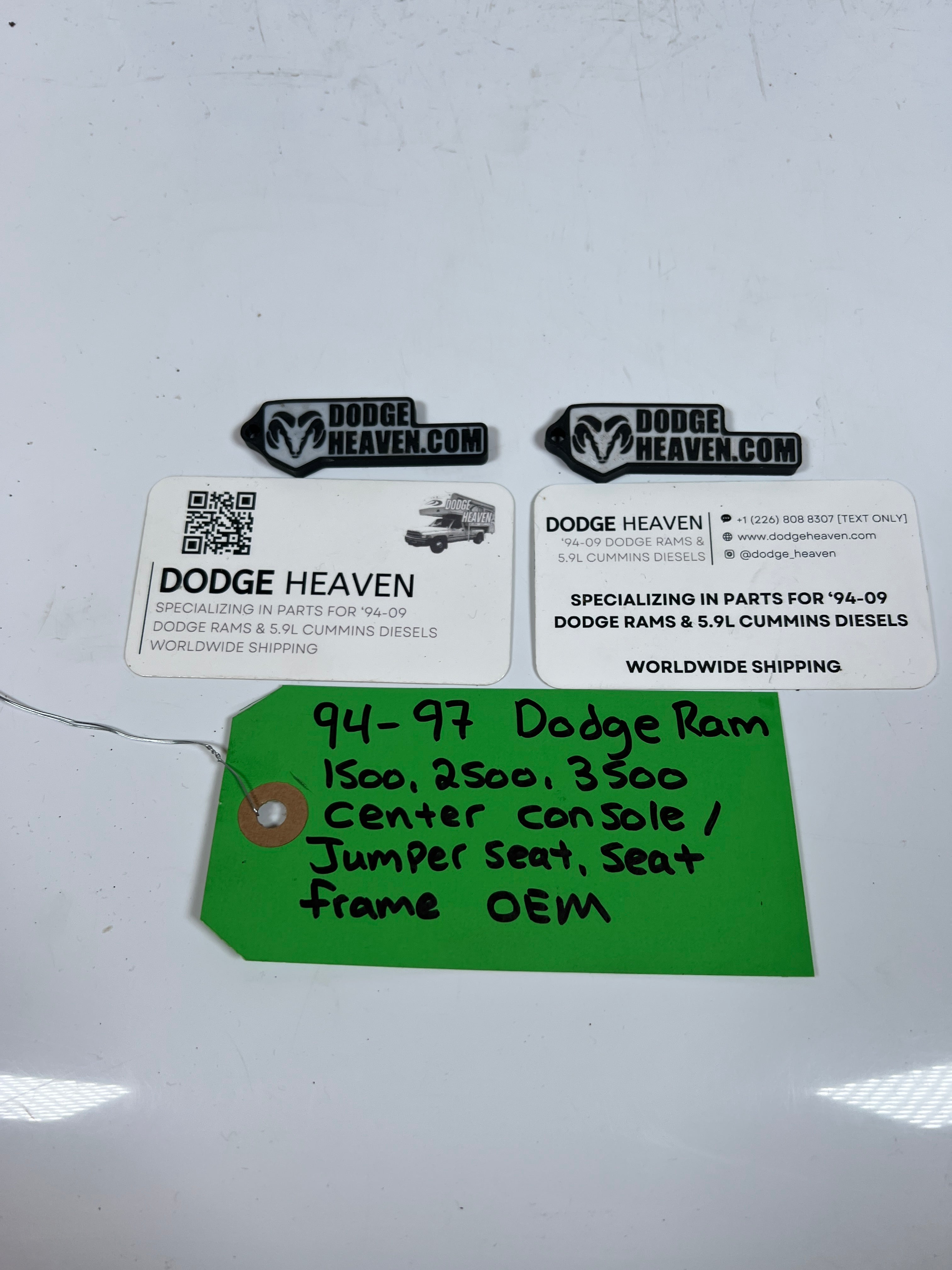 1994-1997 Dodge Ram 1500-3500 Center Console / Jumper Seat Frame