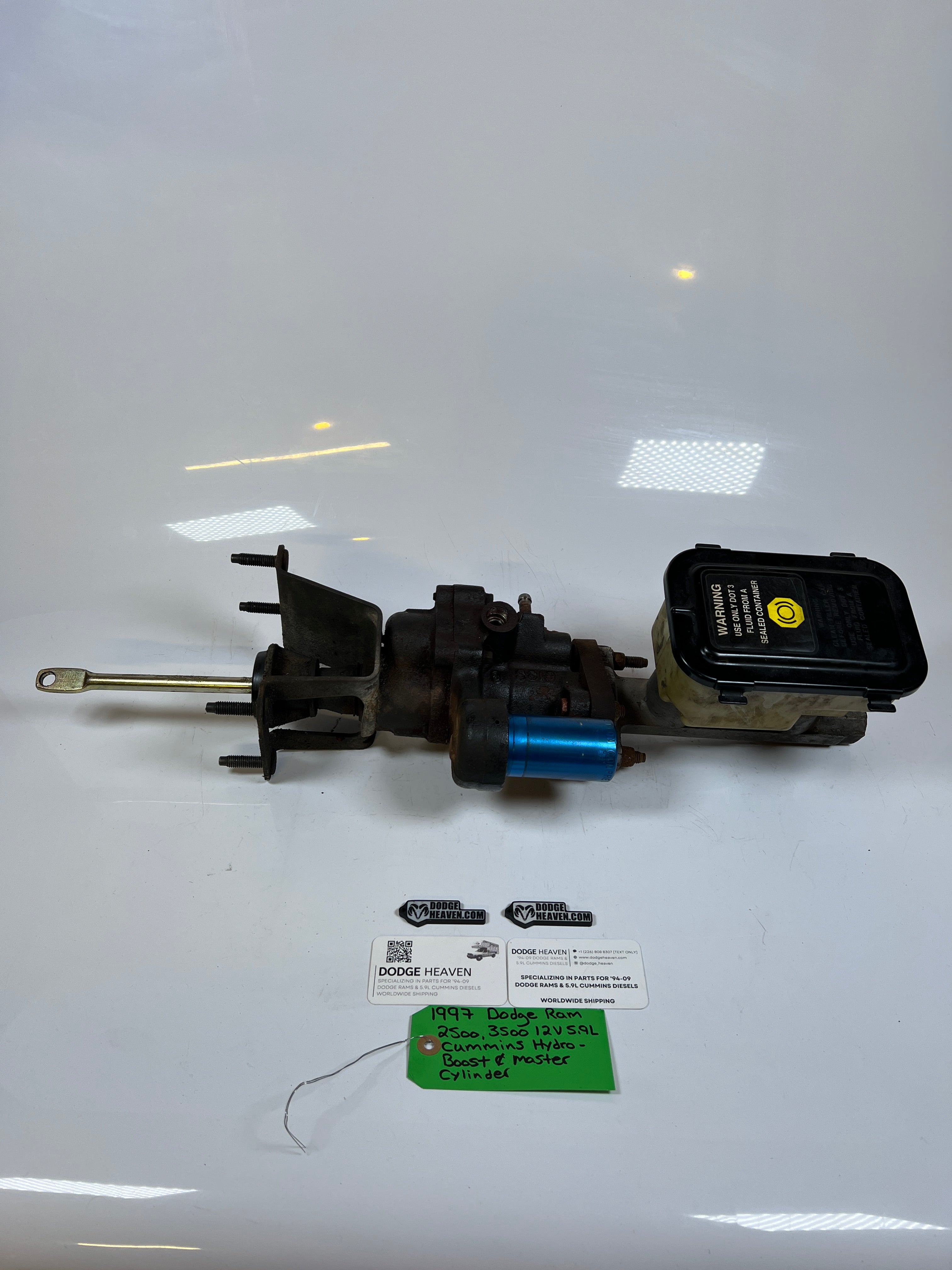 1997-1997 Dodge Ram 2500 3500 12V 5.9L Cummins Hydro Boost & Master Cylinder