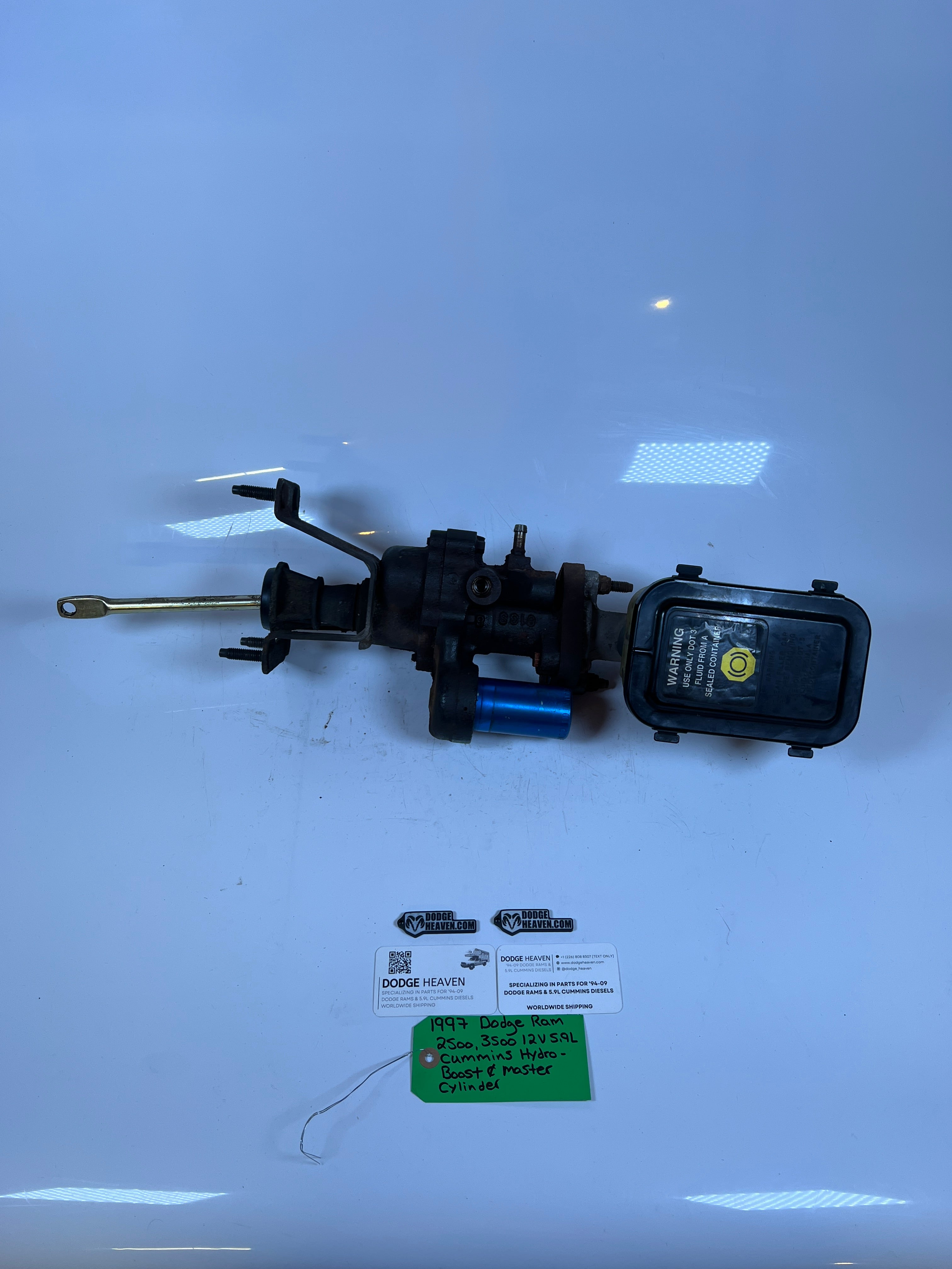 1997-1997 Dodge Ram 2500 3500 12V 5.9L Cummins Hydro Boost & Master Cylinder