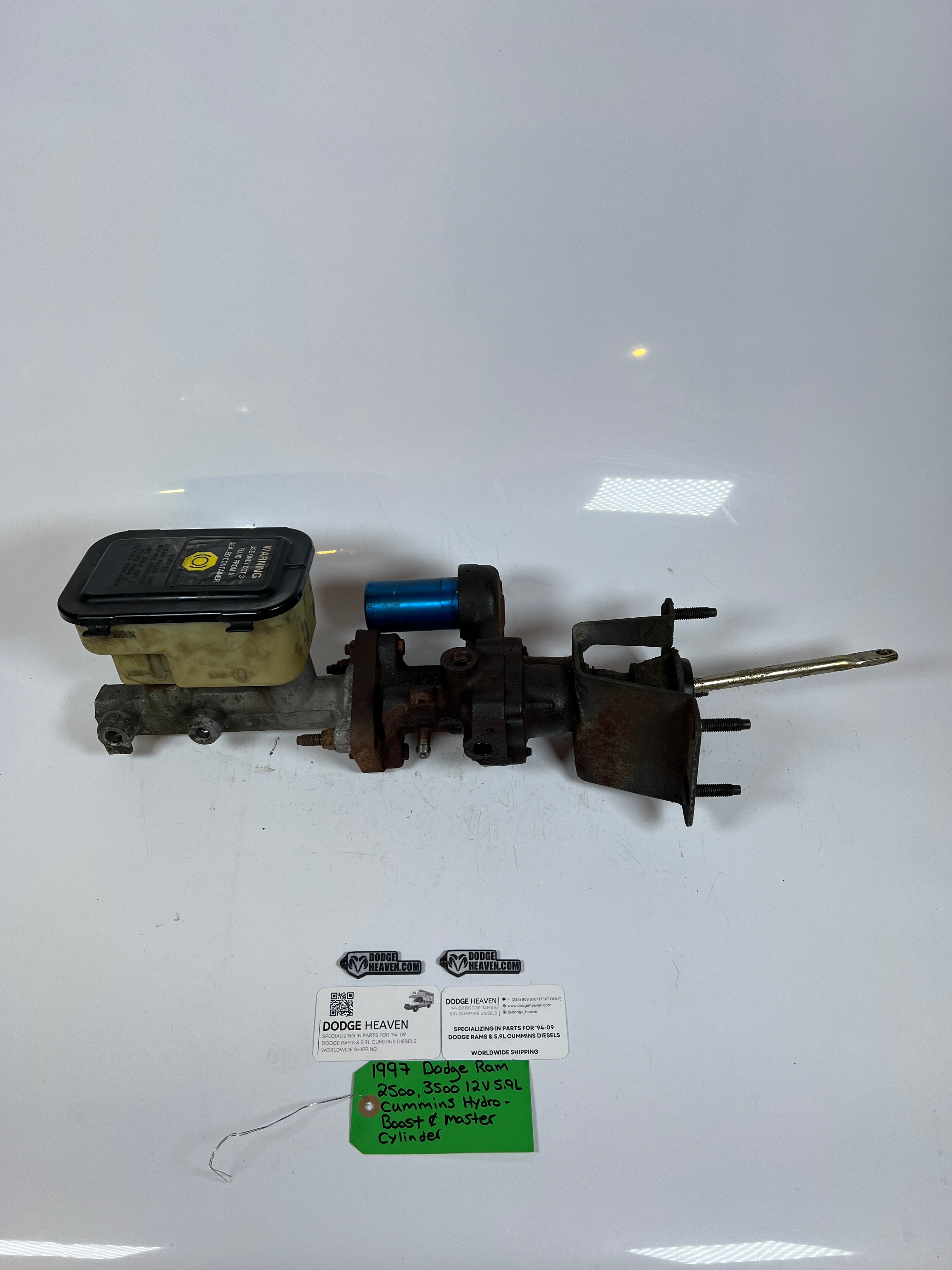 1997-1997 Dodge Ram 2500 3500 12V 5.9L Cummins Hydro Boost & Master Cylinder