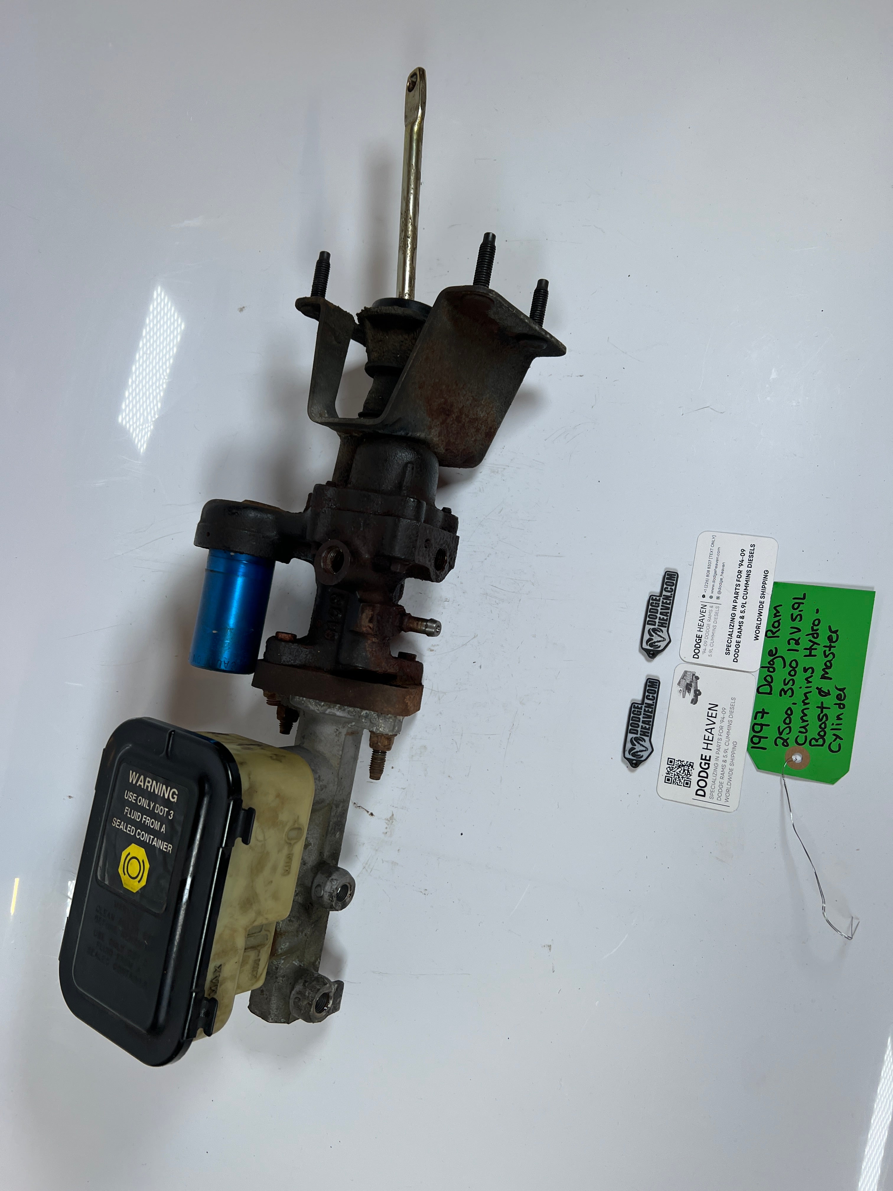 1997-1997 Dodge Ram 2500 3500 12V 5.9L Cummins Hydro Boost & Master Cylinder