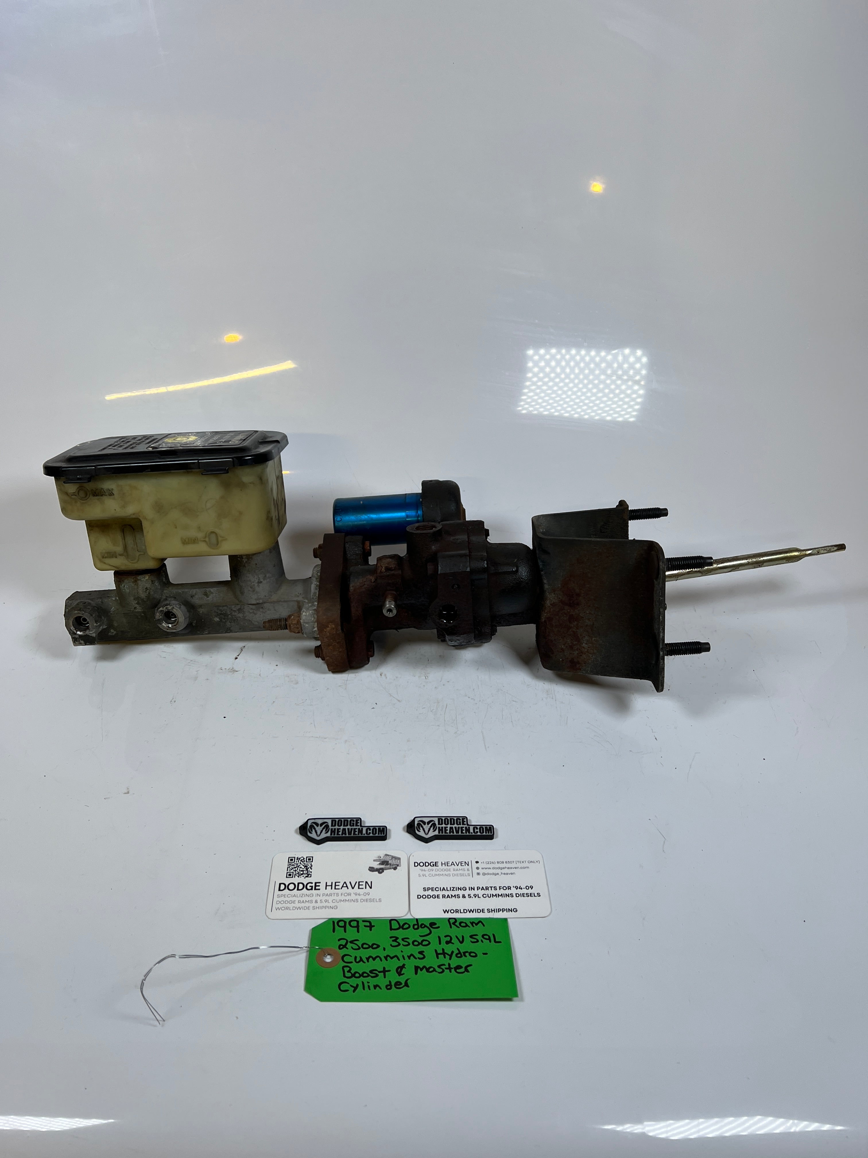 1997-1997 Dodge Ram 2500 3500 12V 5.9L Cummins Hydro Boost & Master Cylinder