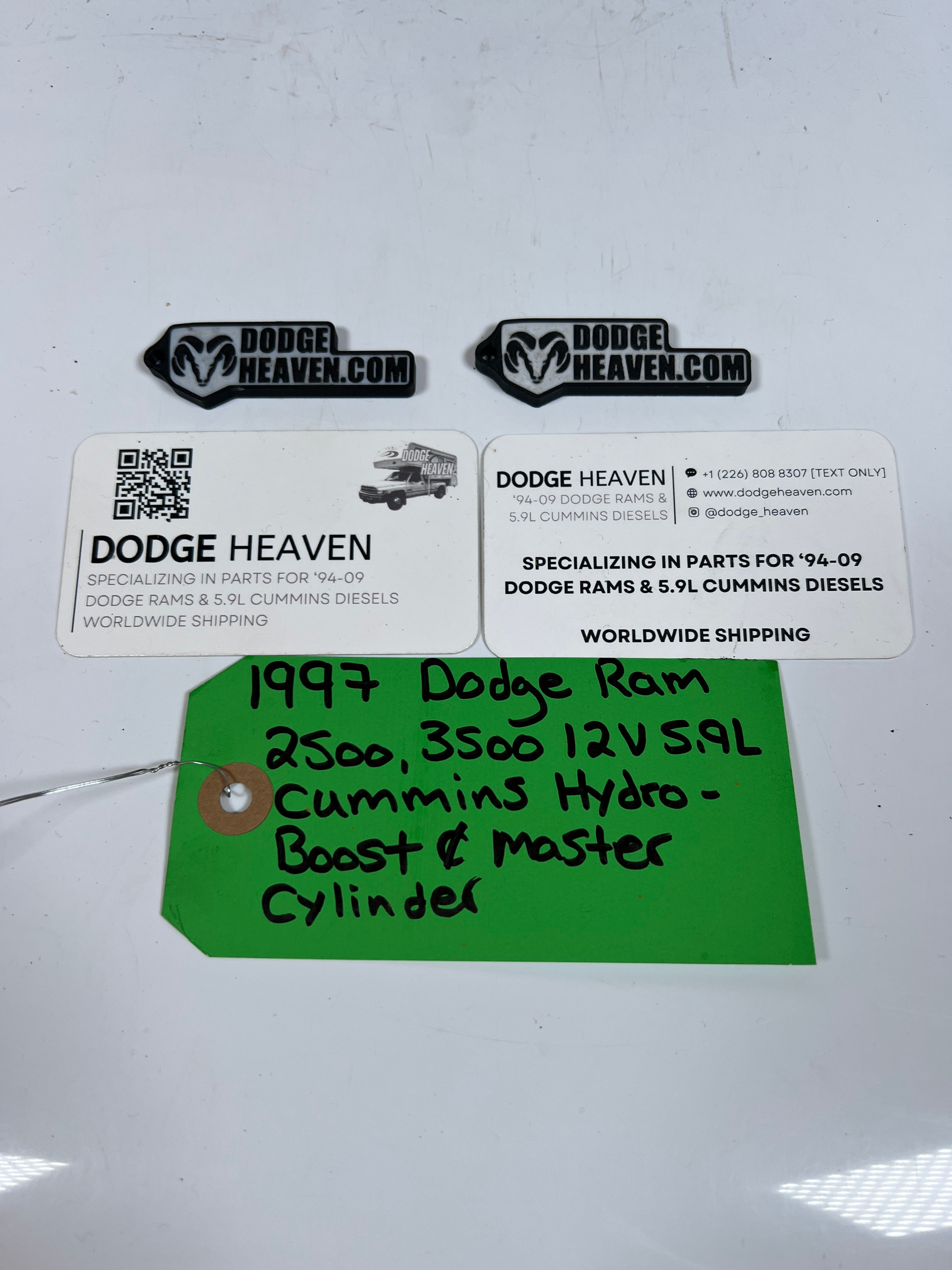 1997-1997 Dodge Ram 2500 3500 12V 5.9L Cummins Hydro Boost & Master Cylinder