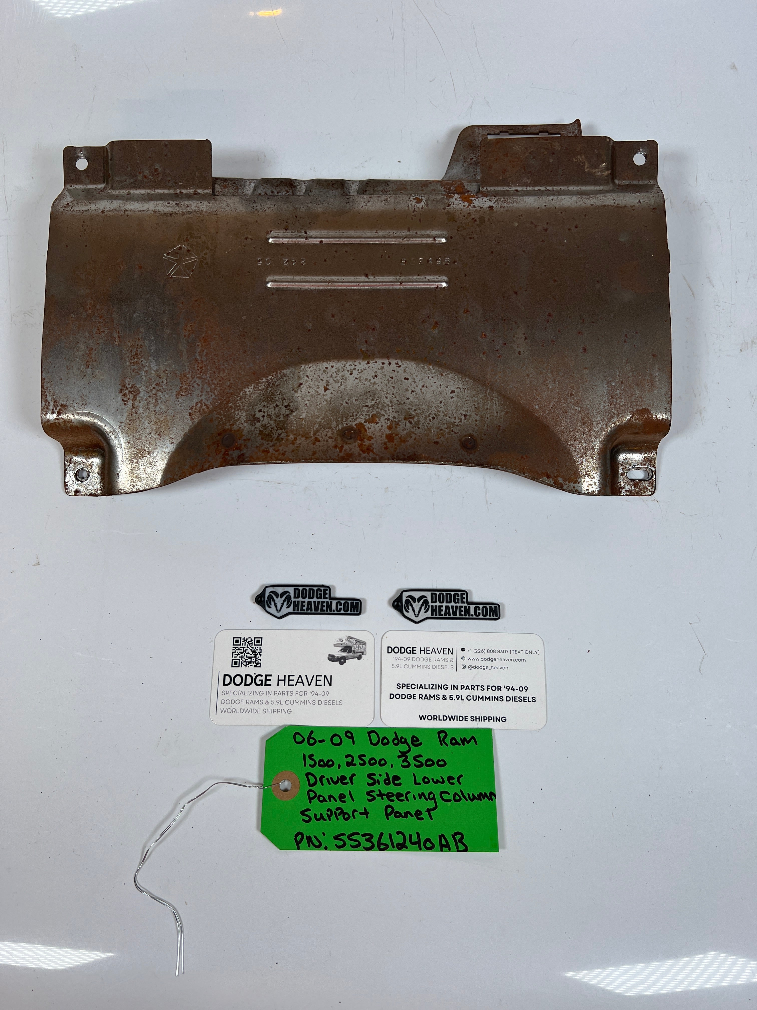 2006-2009 Dodge Ram Steering Column Dash Support Panel