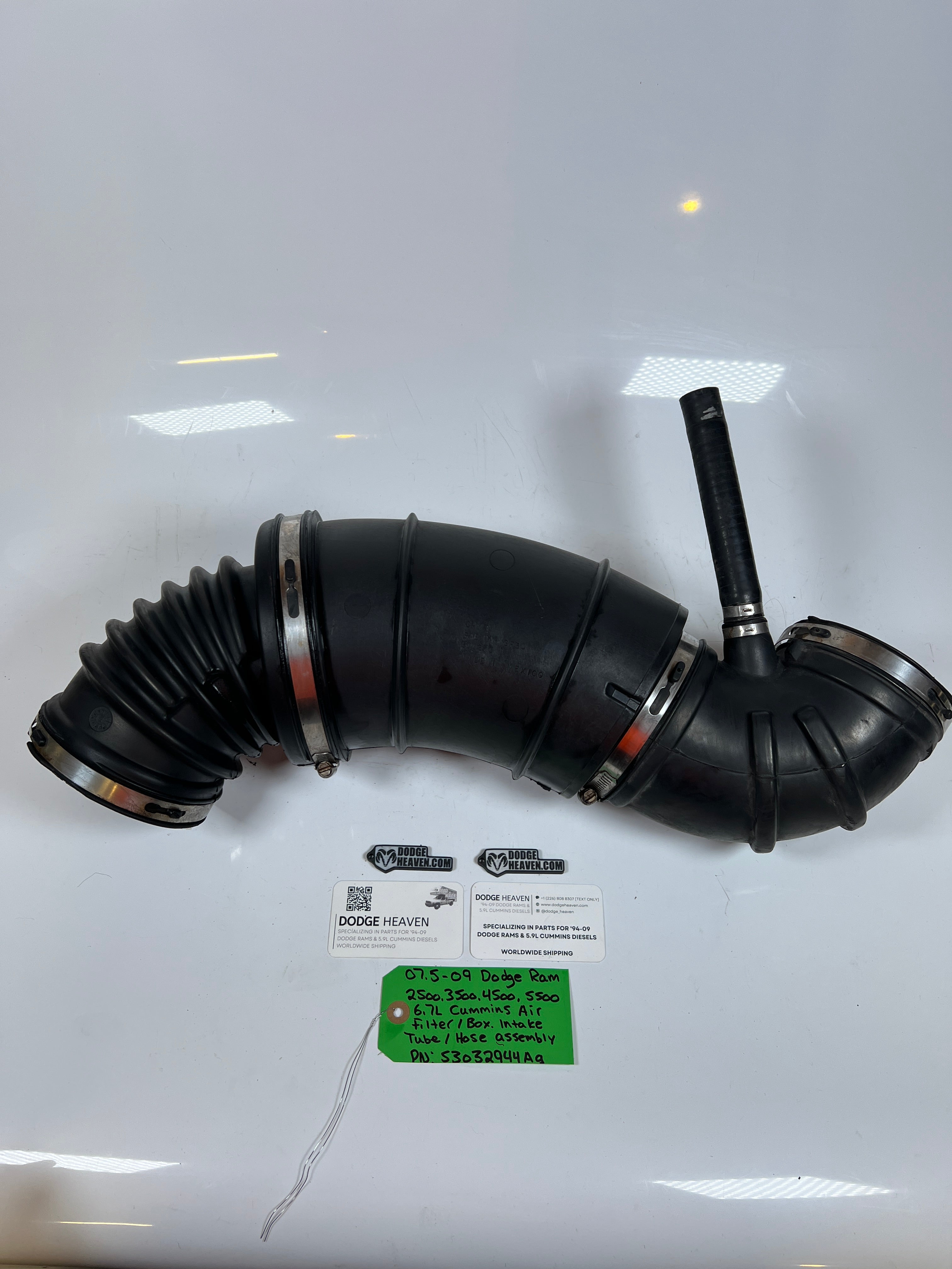 2007.5-2009 Dodge Ram 6.7L Cummins Air Filter Intake Tube Assembly
