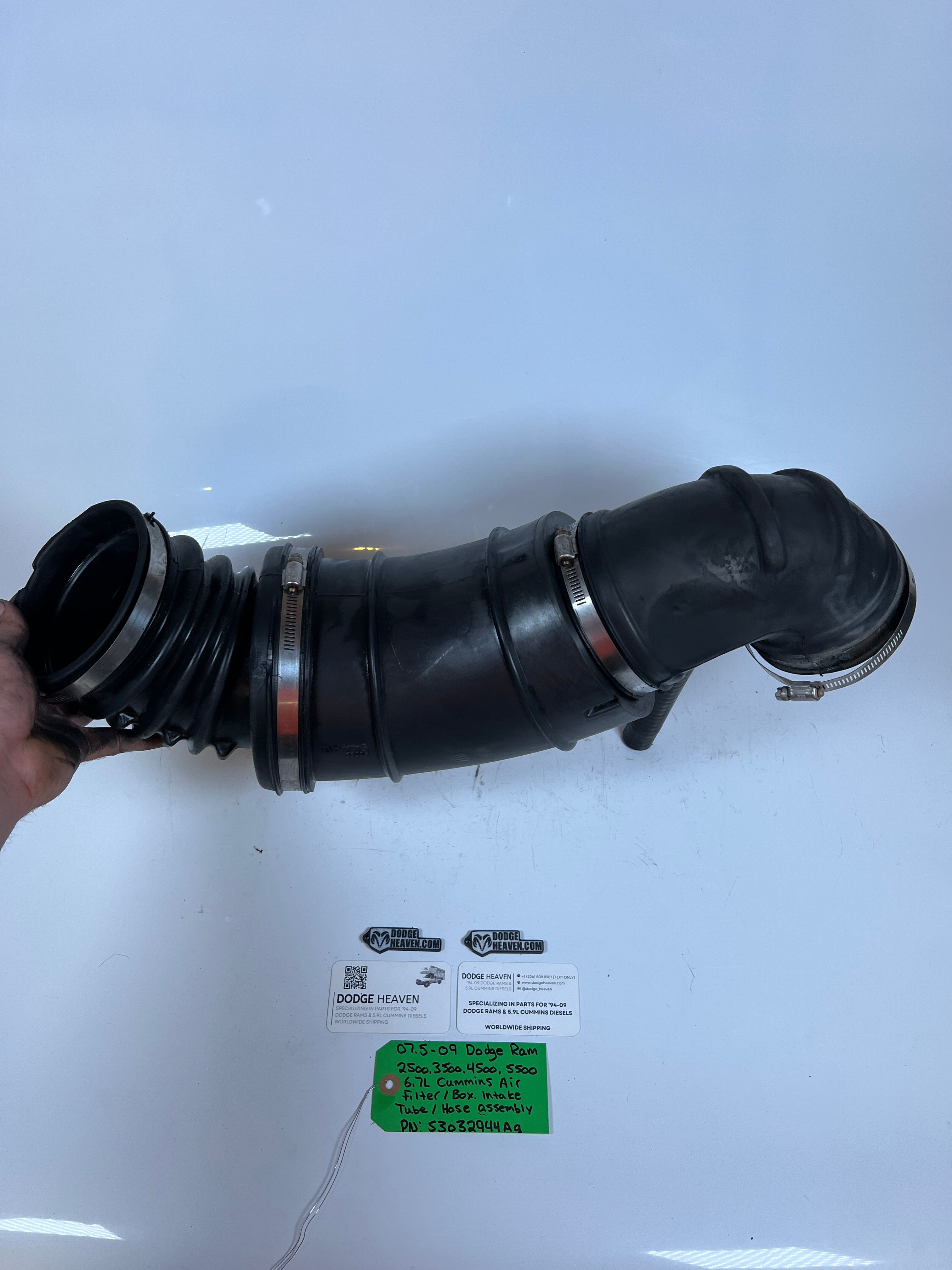 2007.5-2009 Dodge Ram 6.7L Cummins Air Filter Intake Tube Assembly