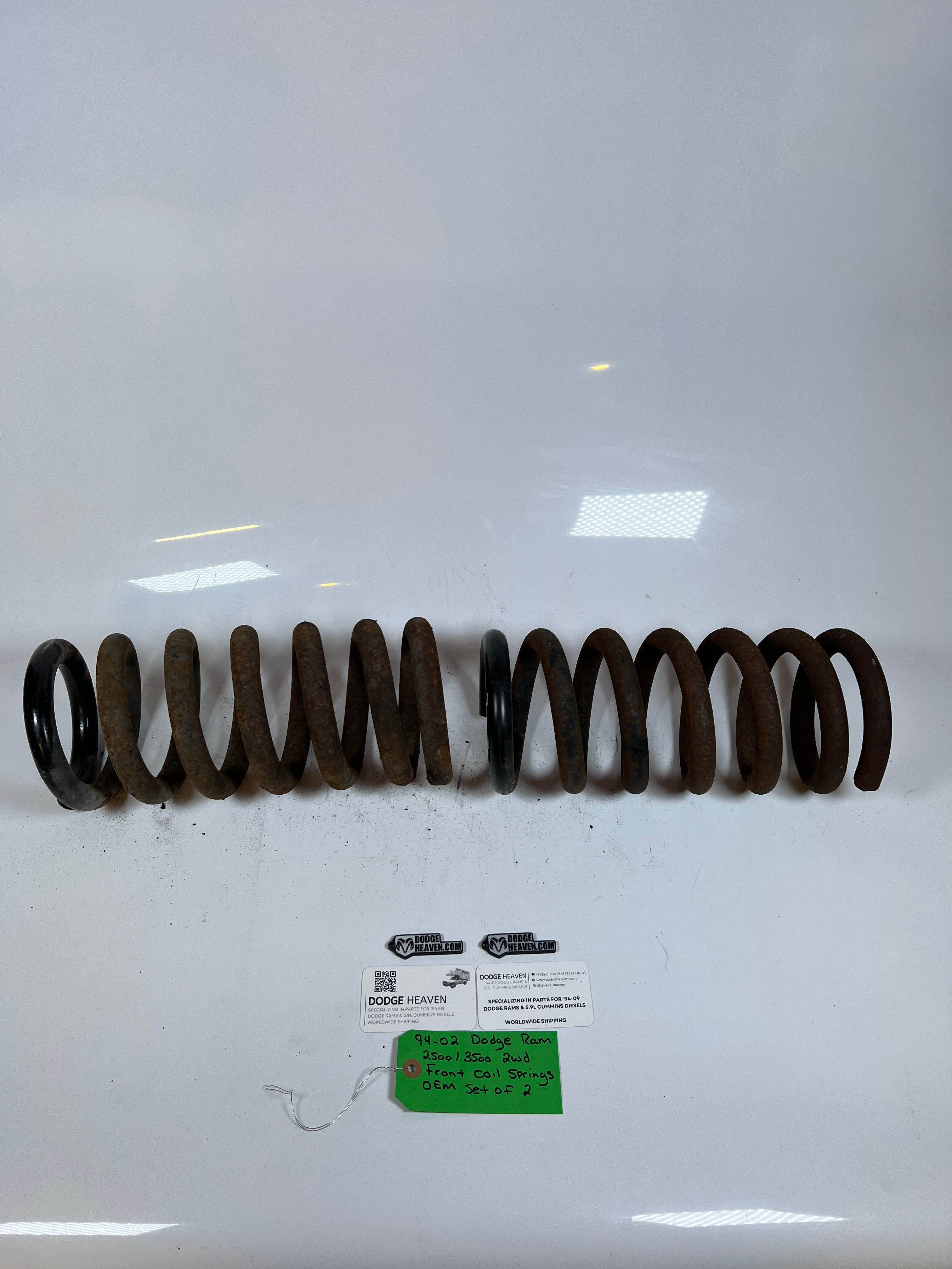 1994-2002 Dodge Ram 2500-3500 2WD Front Coil Springs