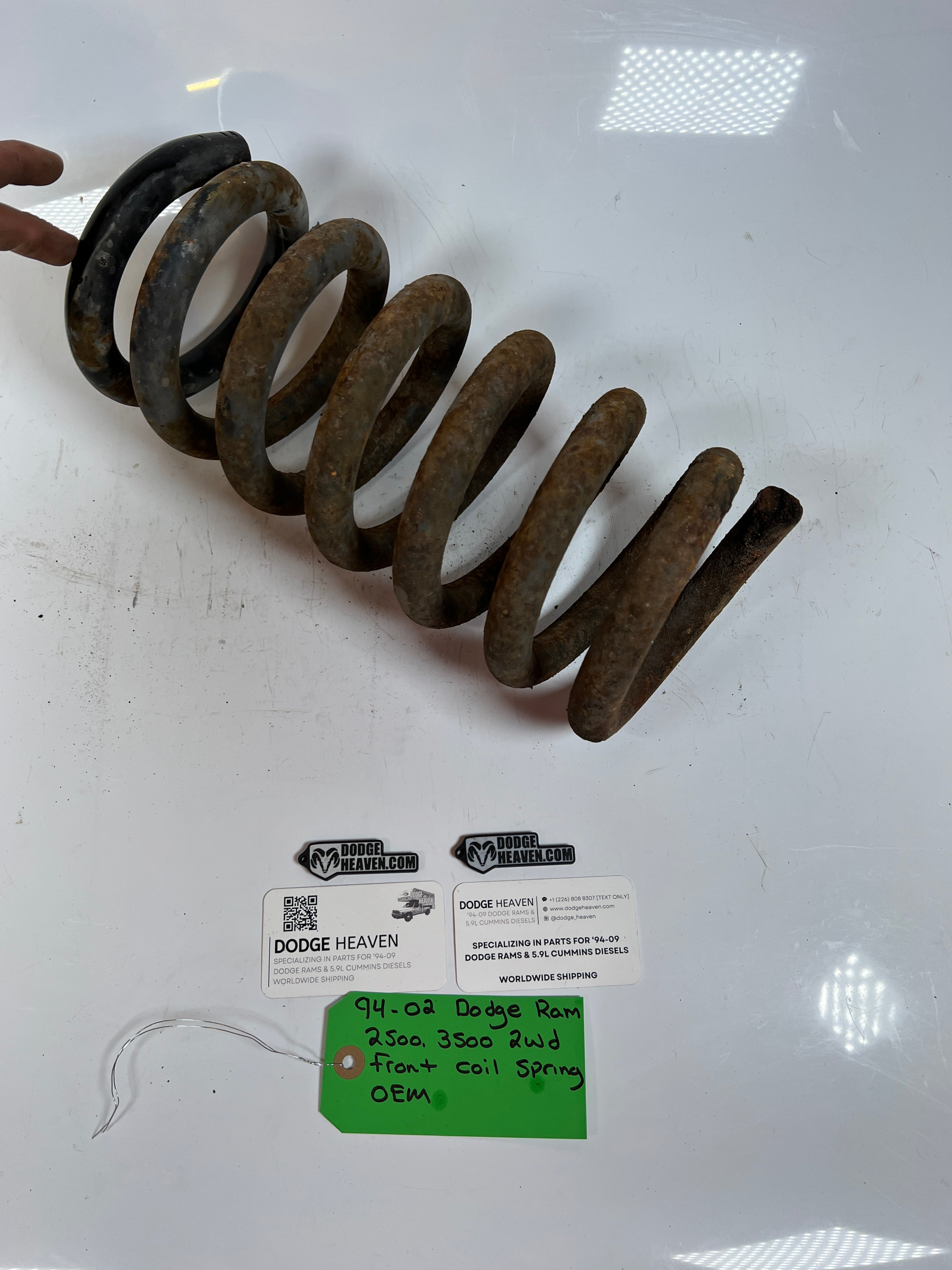 1994-2002 Dodge Ram 2500-3500 2WD Front Coil Spring
