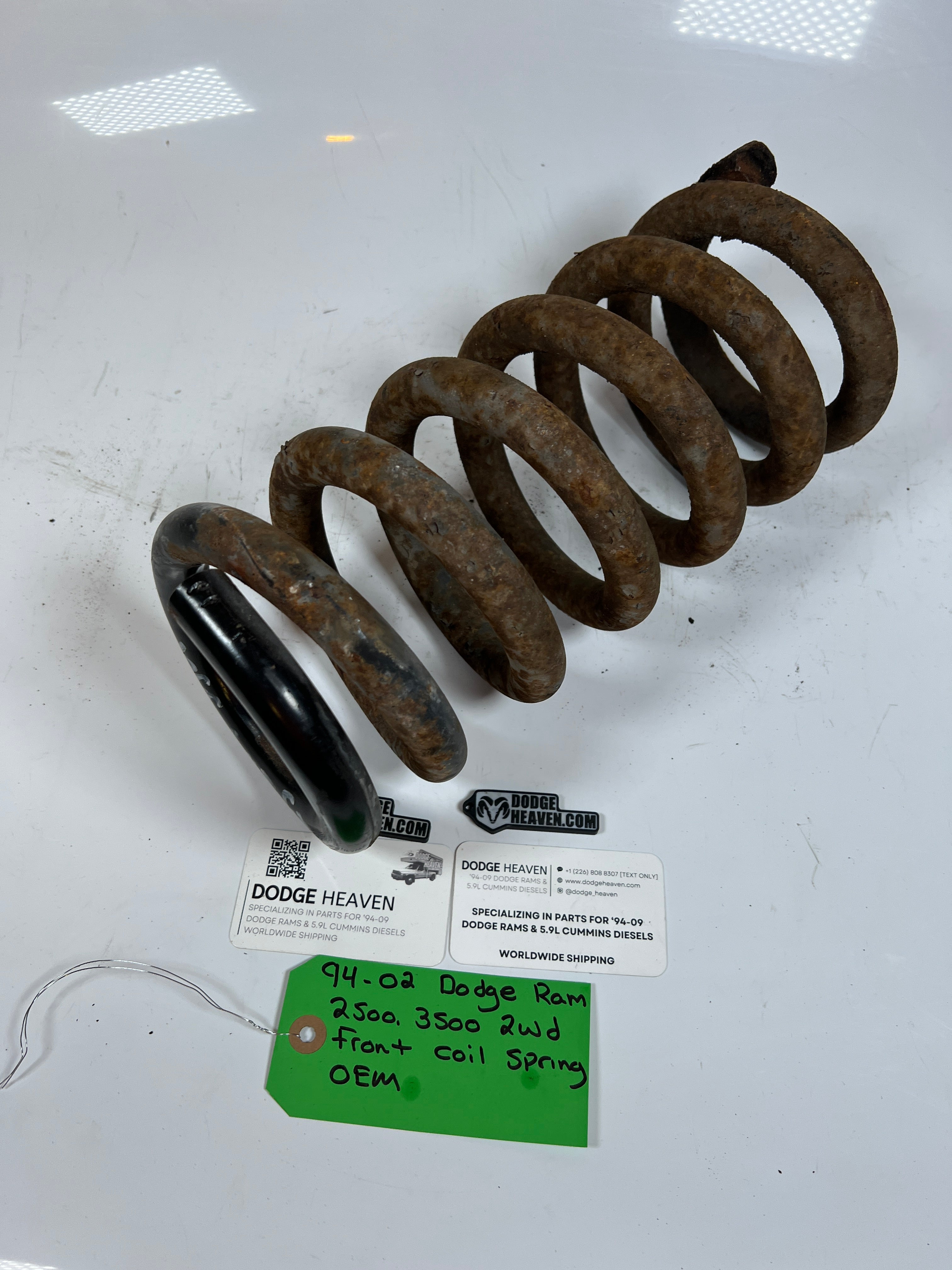 1994-2002 Dodge Ram 2500-3500 2WD Front Coil Spring