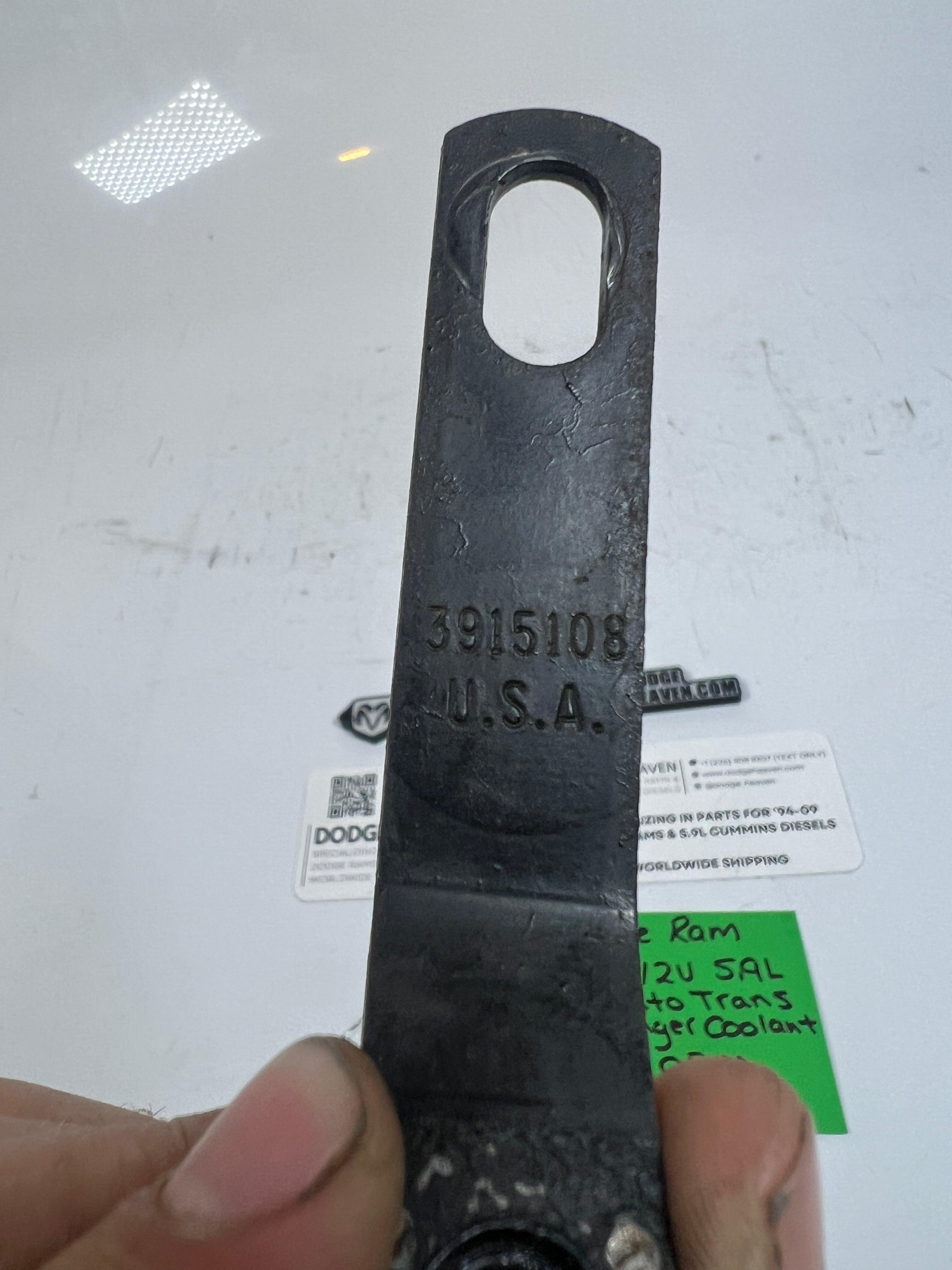 1994-1998 Dodge Ram 12V 5.9L Cummins Heat Exchanger Coolant Line Bracket