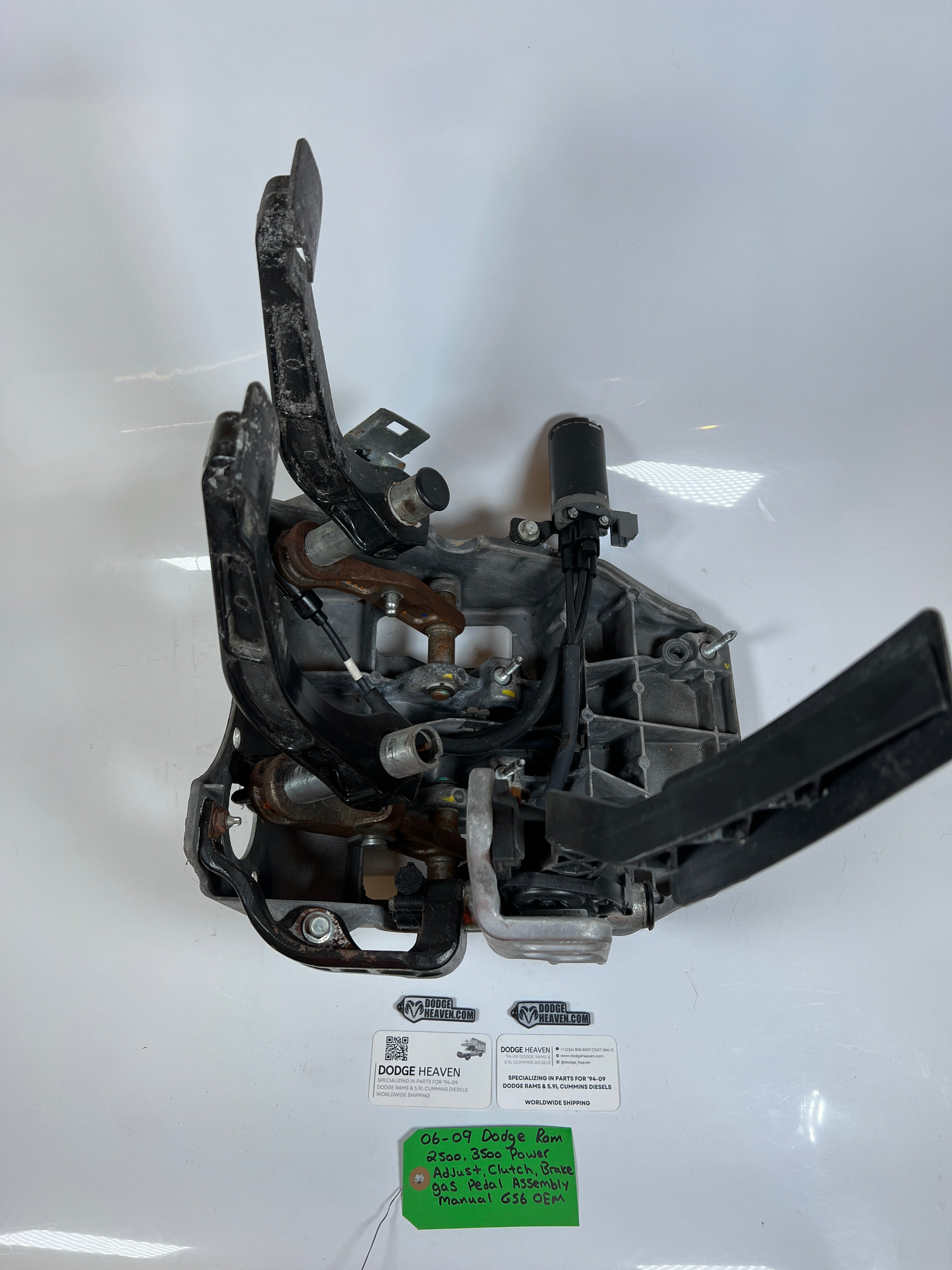 2006-2009 Dodge Ram 2500 3500 Power Adjustable Clutch Gas Brake Pedal Assembly