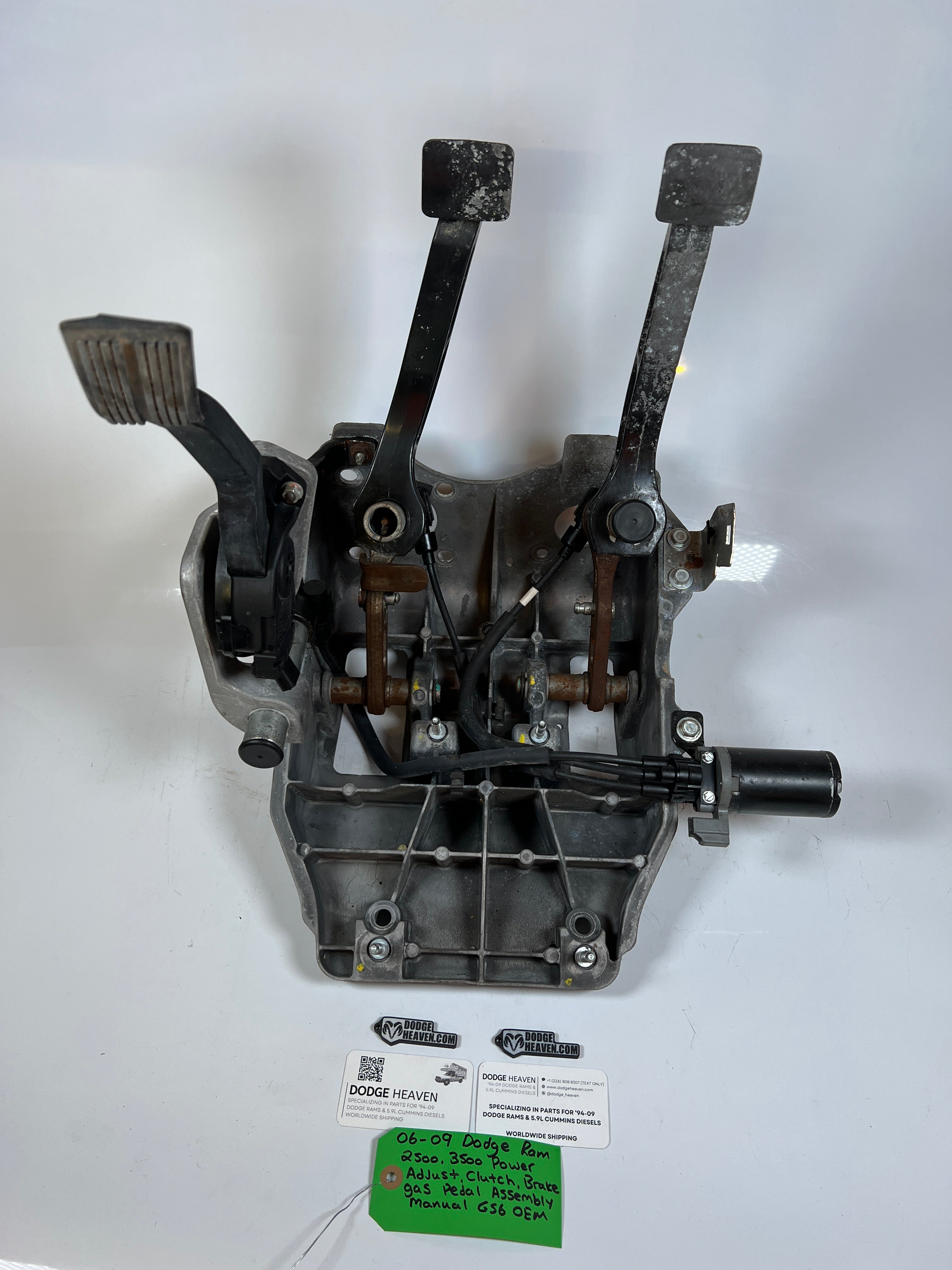 2006-2009 Dodge Ram 2500 3500 Power Adjustable Clutch Gas Brake Pedal Assembly