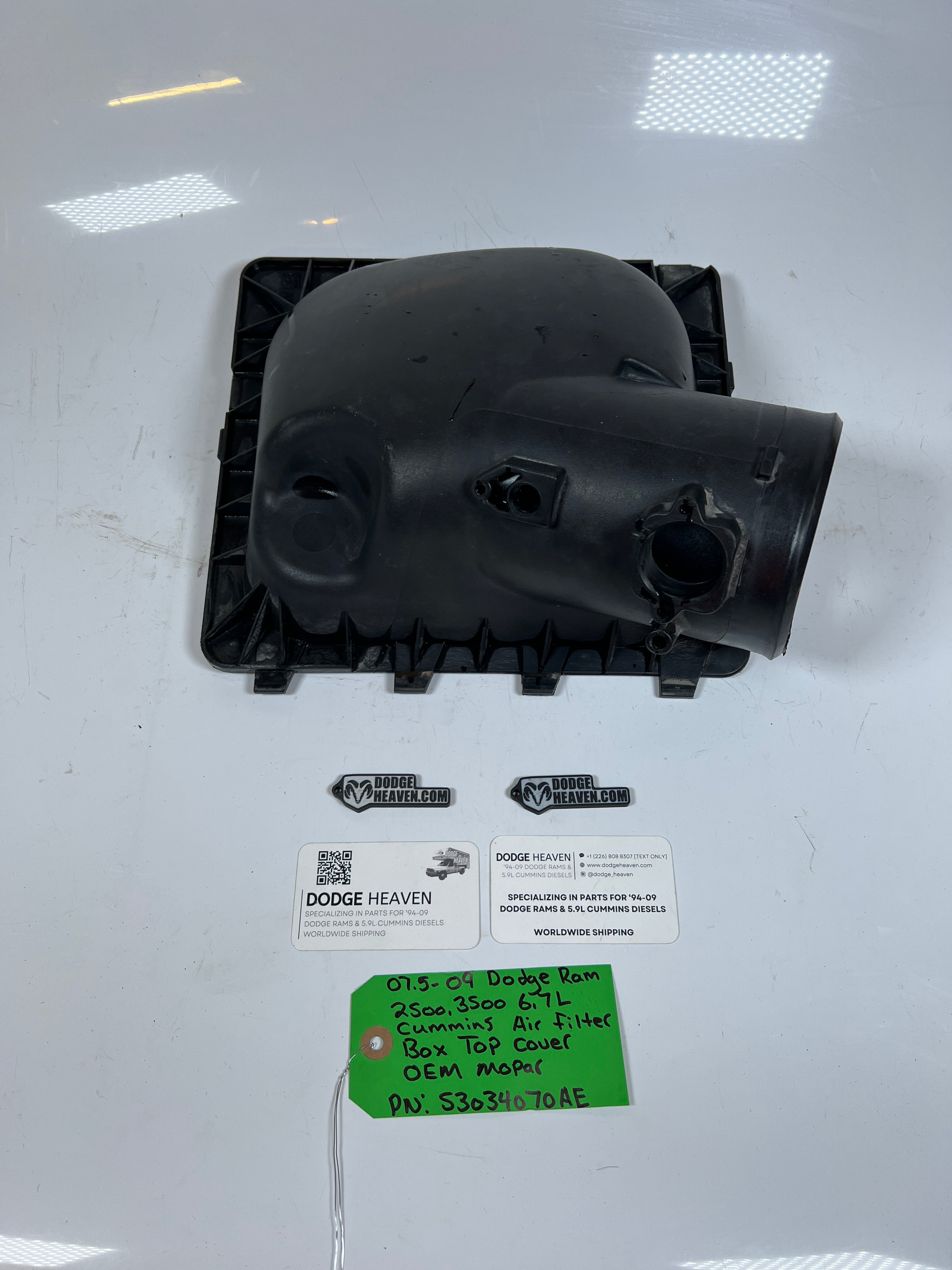 2007.5-2009 Dodge Ram 6.7l Cummins Air filter Box Top Cover