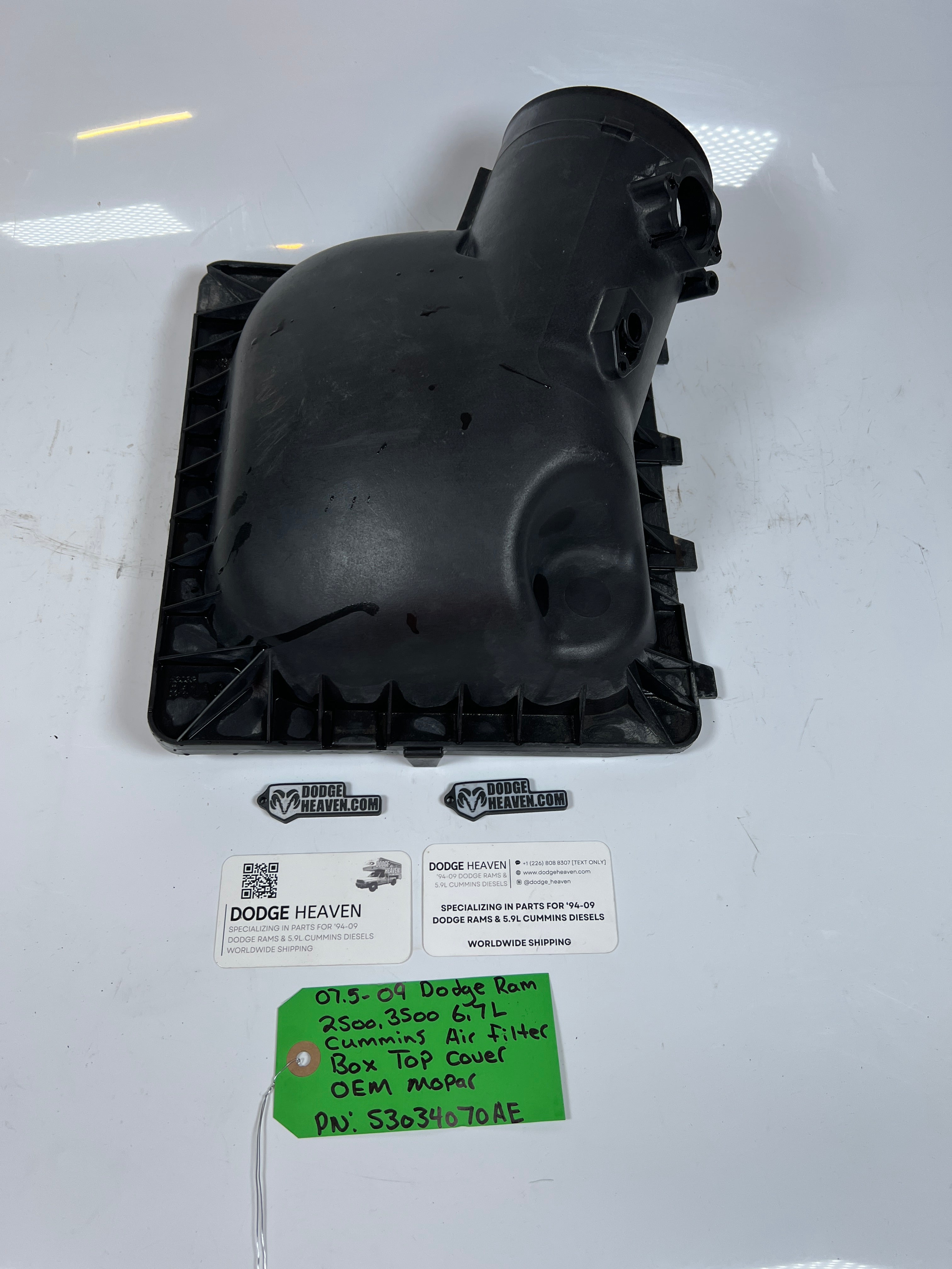 2007.5-2009 Dodge Ram 6.7l Cummins Air filter Box Top Cover