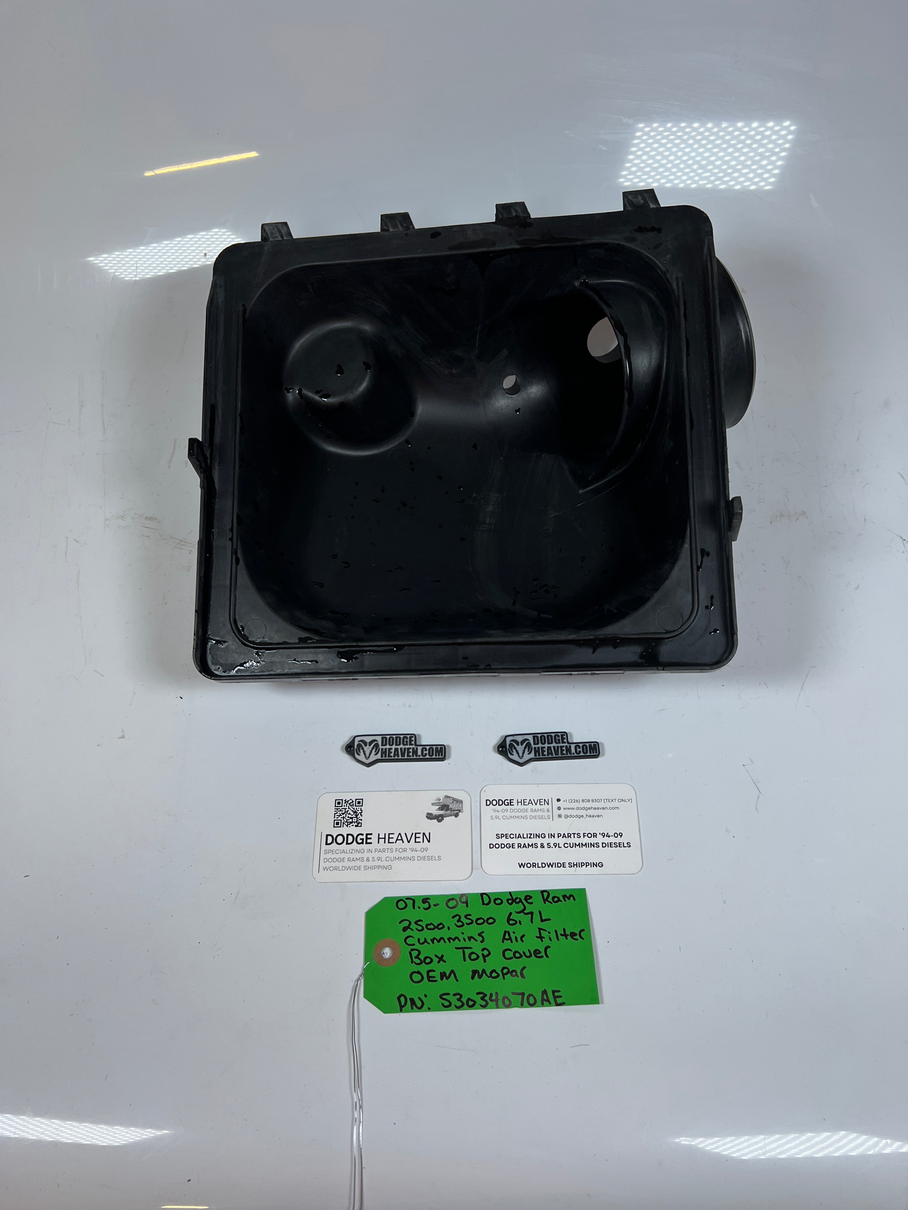 2007.5-2009 Dodge Ram 6.7l Cummins Air filter Box Top Cover