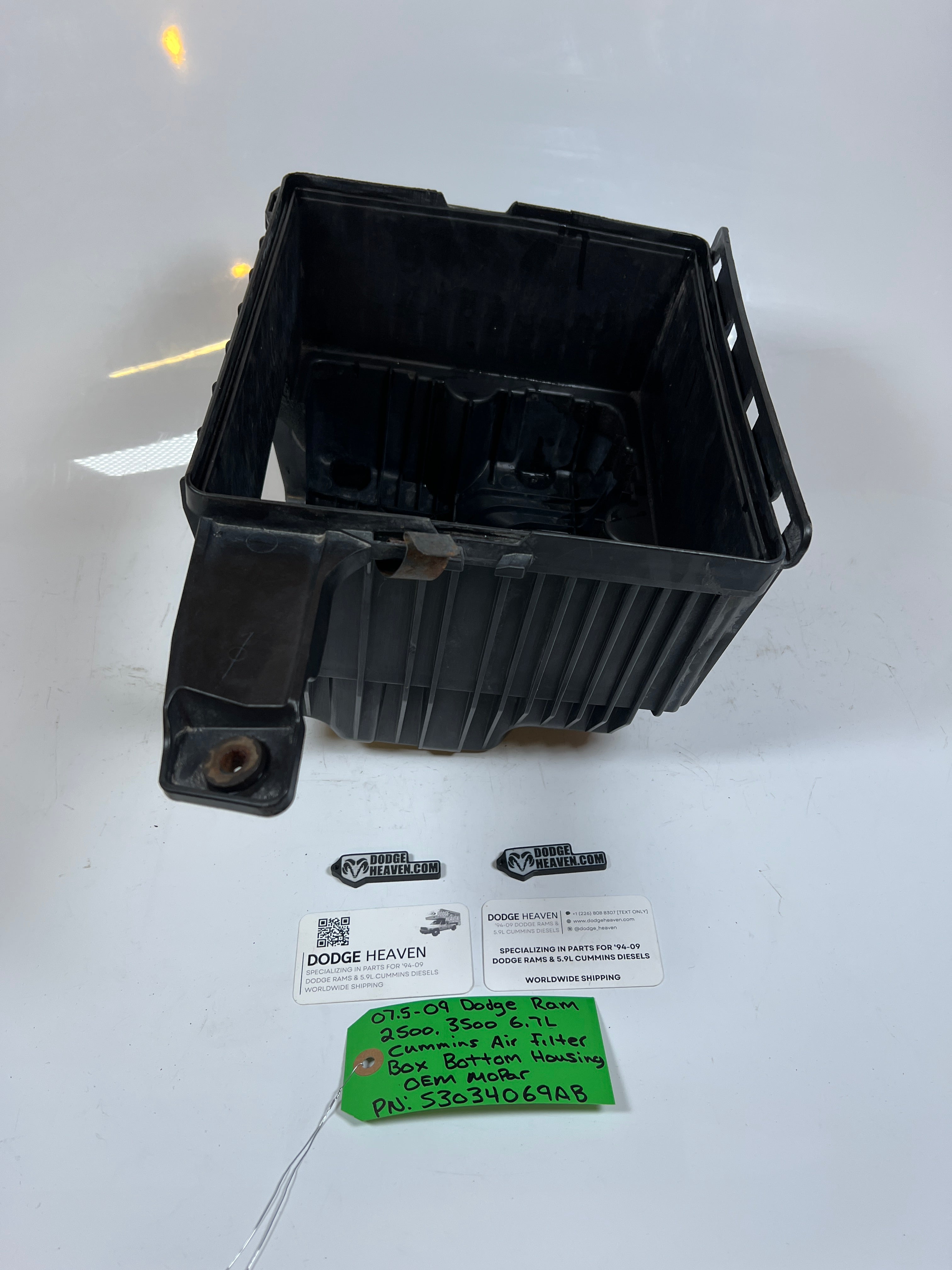 2007.5-2009 Dodge Ram 6.7L Cummins Air Filter Box Bottom Housing
