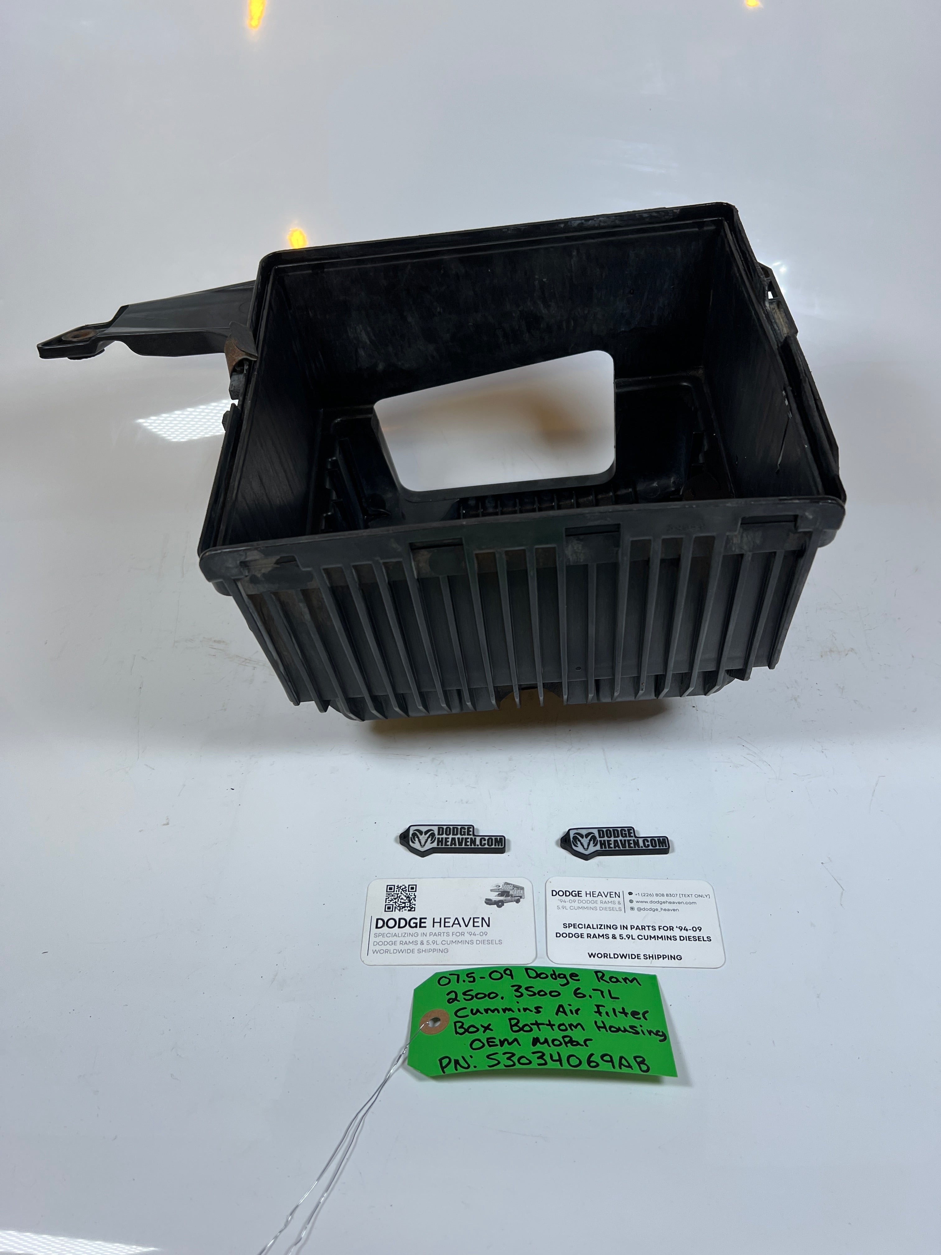 2007.5-2009 Dodge Ram 6.7L Cummins Air Filter Box Bottom Housing