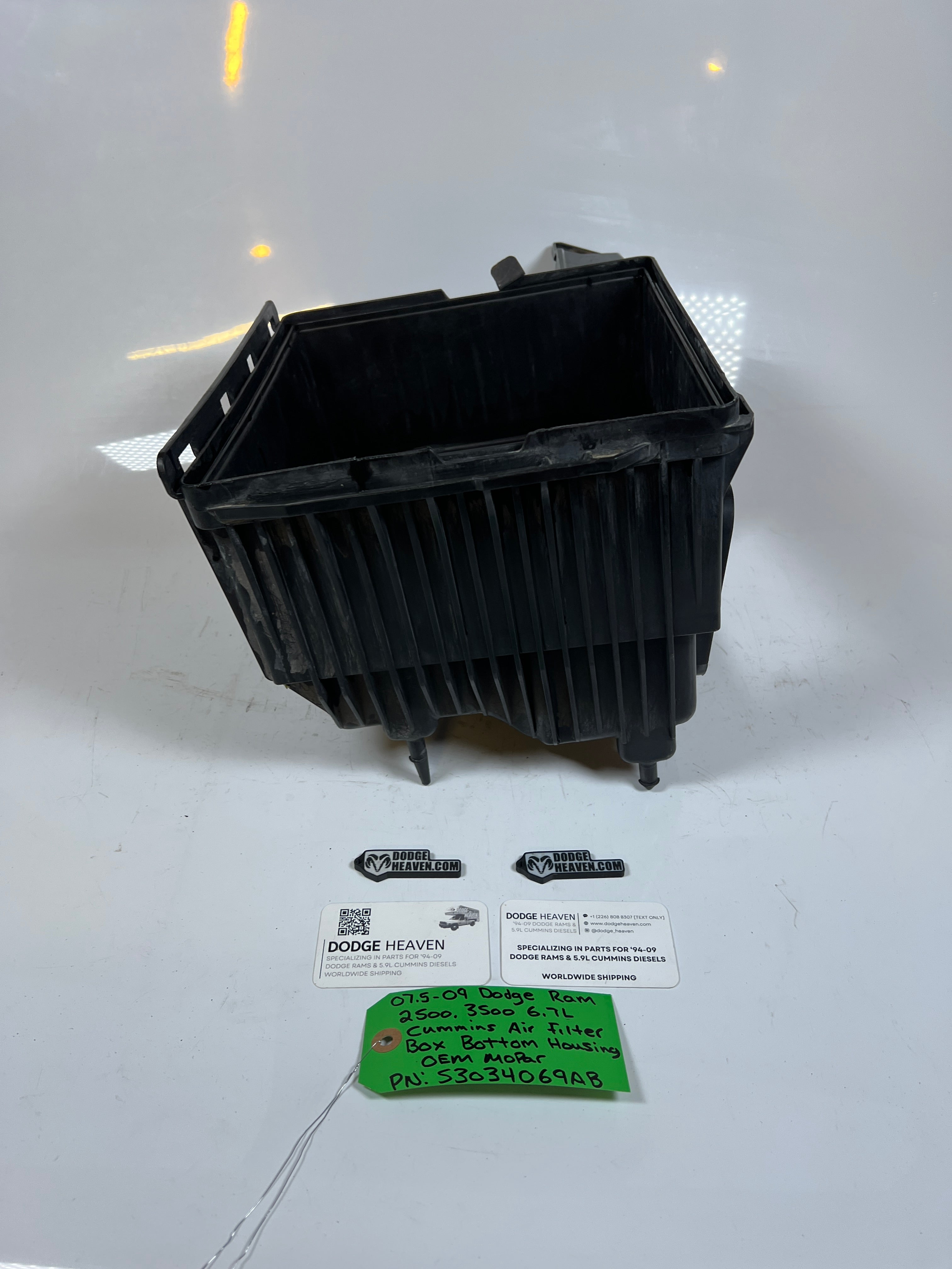 2007.5-2009 Dodge Ram 6.7L Cummins Air Filter Box Bottom Housing