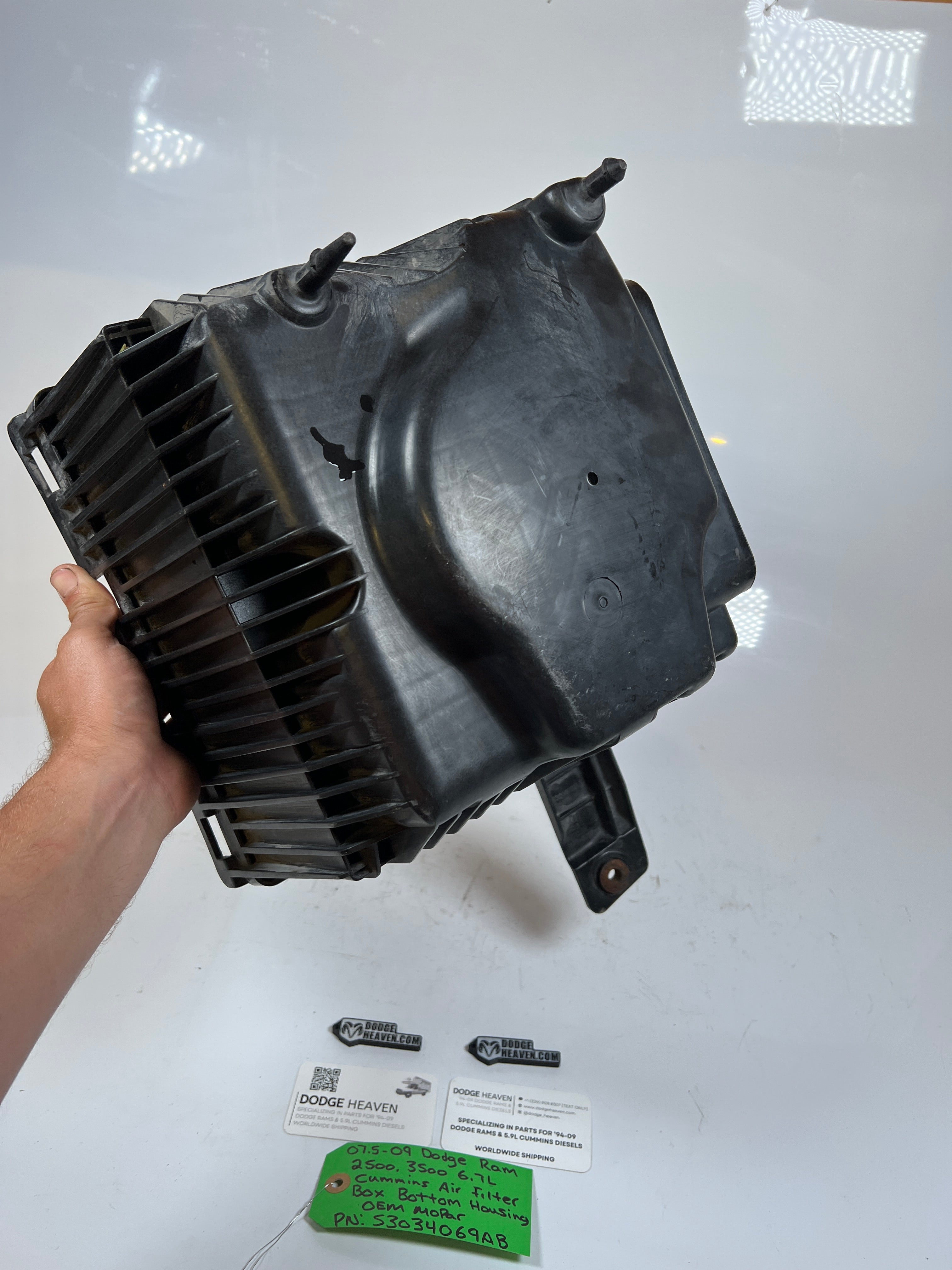 2007.5-2009 Dodge Ram 6.7L Cummins Air Filter Box Bottom Housing